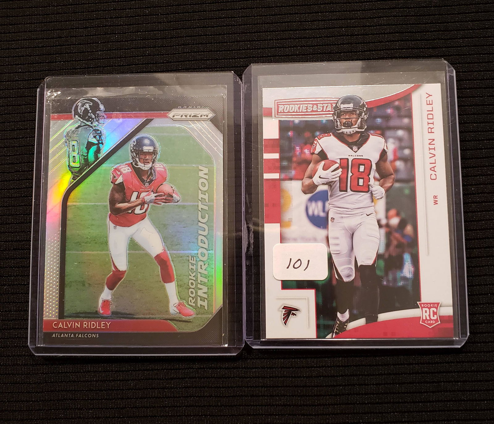 CALVIN RIDLEY FALCONS/ALABAMA ROOKIE CARDS (1 of 1)