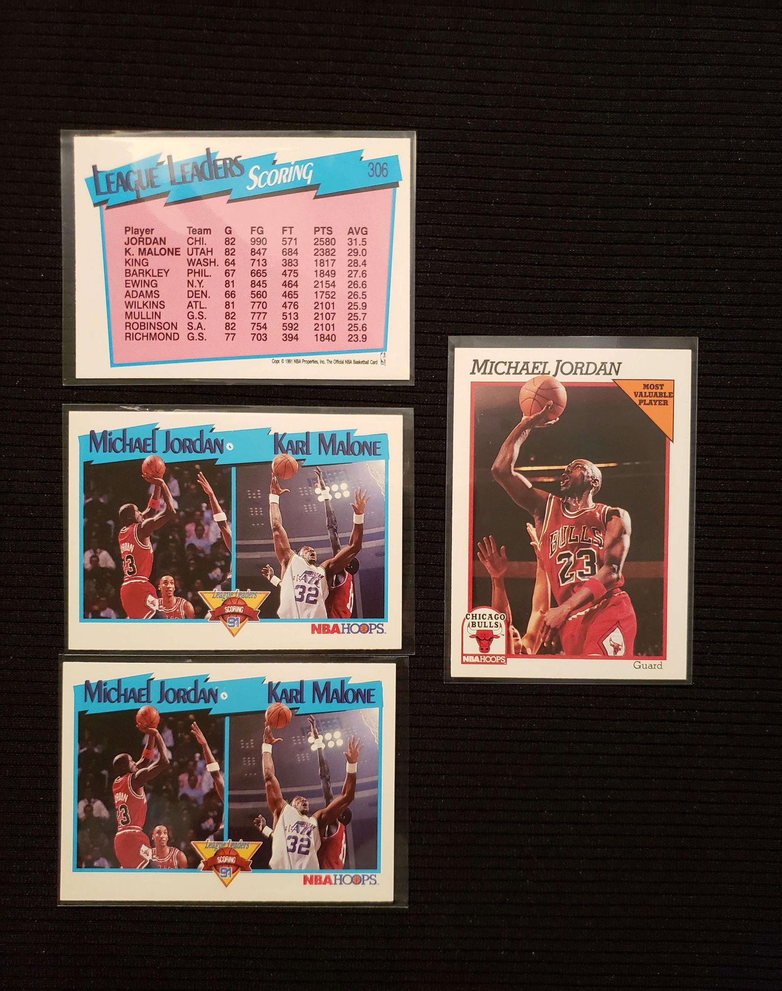 MICHAEL JORDAN CHICAGO BULLS CARDS (1 of 1)