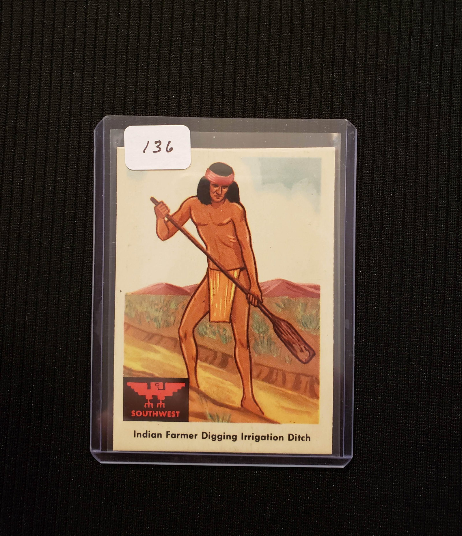 1959 INDIAN TRADING CARD #69 NEAR MINT+ (1 of 2)