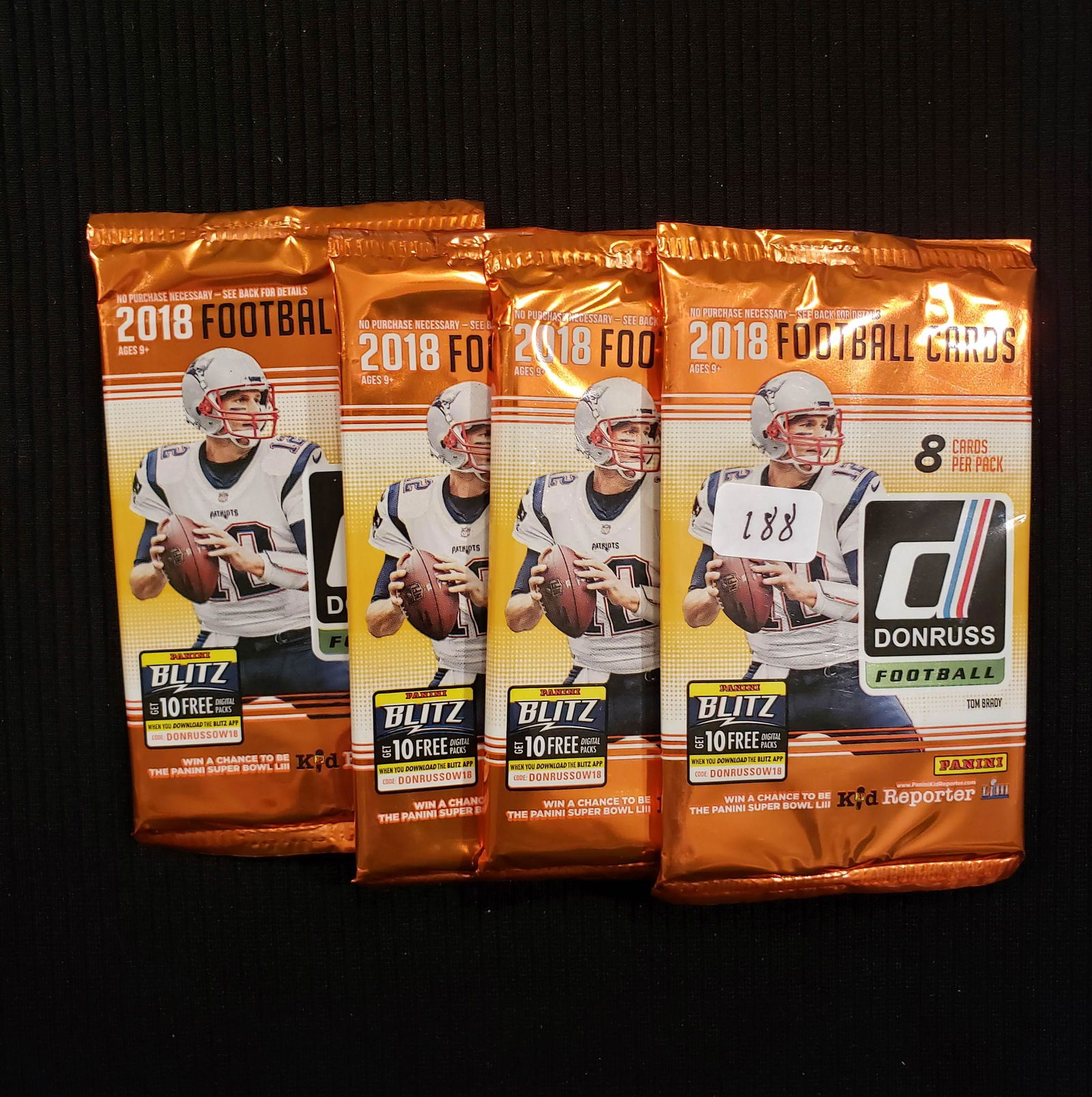2018 PANINI DONRUSS FOOTBALL NEW PACKS (1 of 1)