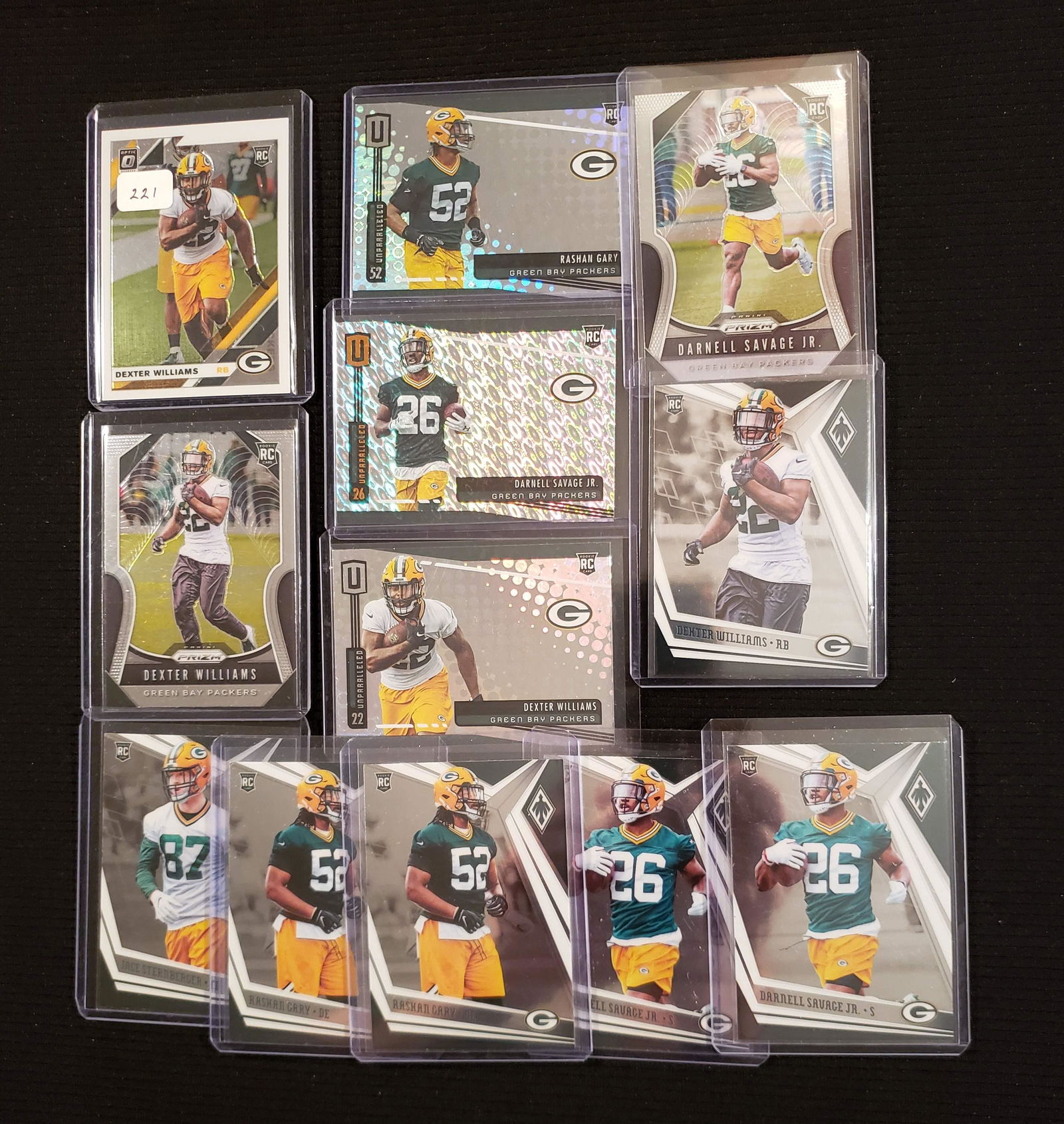 2019 GREEN BAY PACKERS ROOKIE CARD COLLECTION (1 of 1)