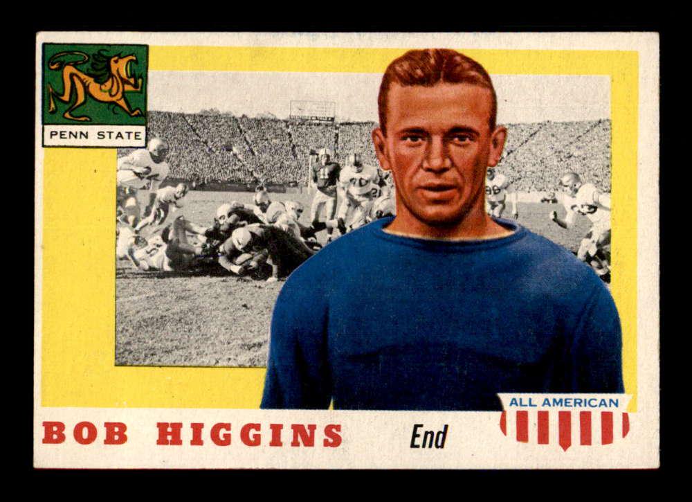 1955 Topps #33 Bob Higgins VGEX RC (1 of 2)