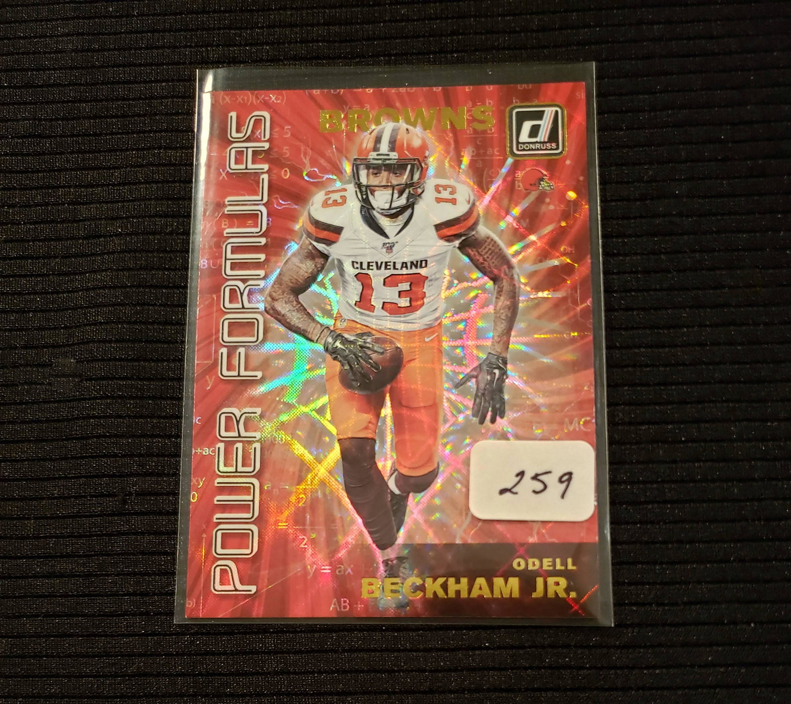 ODELL BECKHAM JR. INSERT CARD (1 of 1)