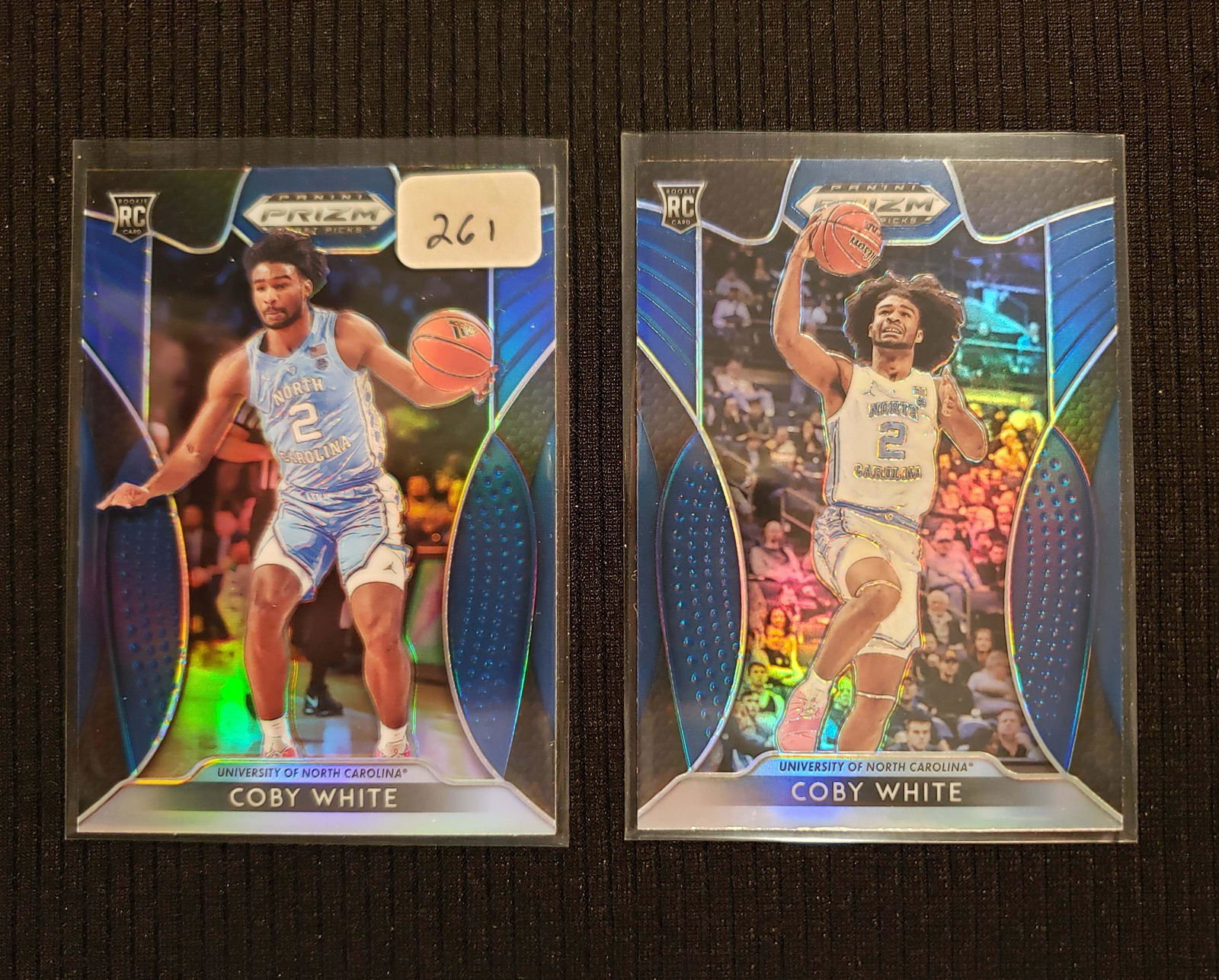 COBY WHITE PRIZM DRAFT PICKS BLUE SHORT PRINTS (1 of 1)