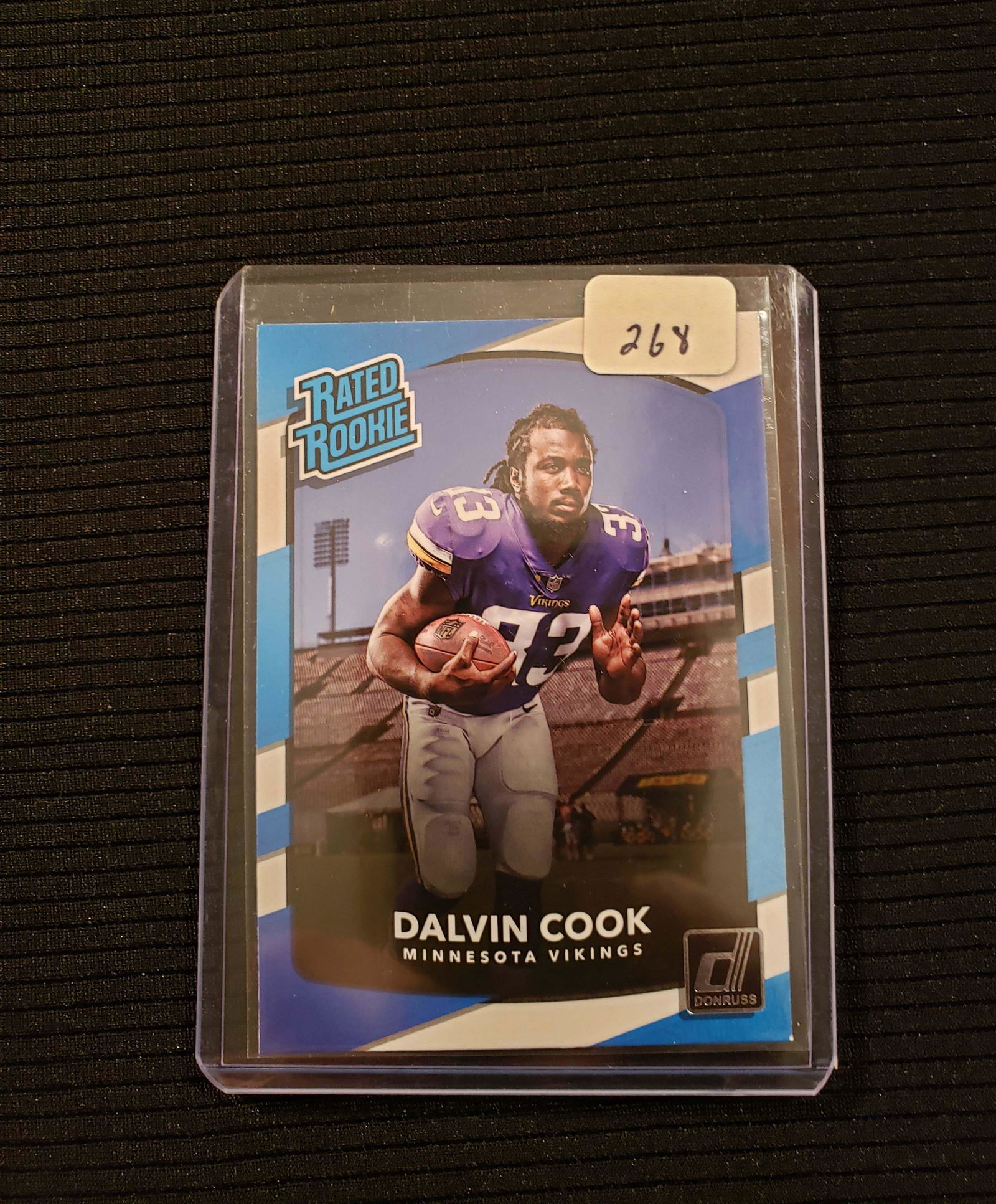 DALVIN COOK MINNESOTA VIKINGS Rated ROOKIE (1 of 1)