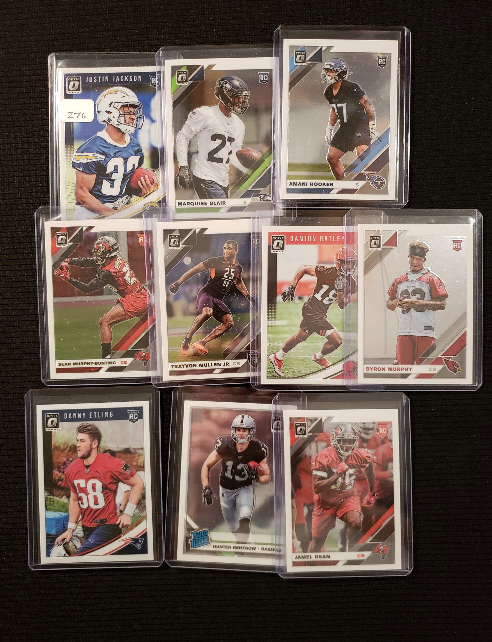 2019 PANINI OPTIC ROOKIE FOOTBALL CARDS (1 of 1)