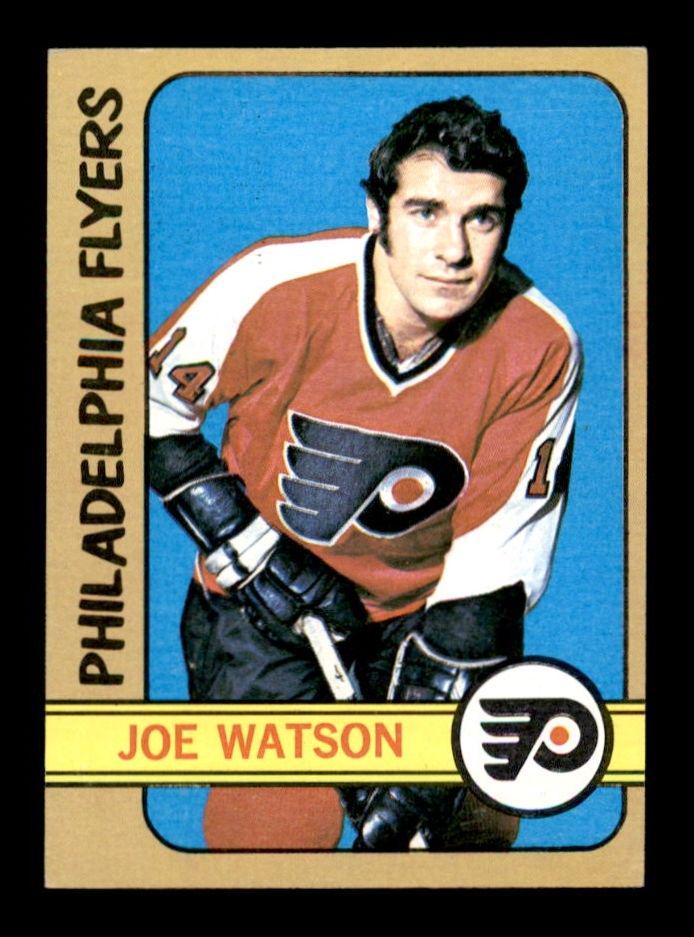 1972 TOPPS HOCKEY CARDS: 1972 Topps #156 Joe Watson PHILADELPHIA FLYERS