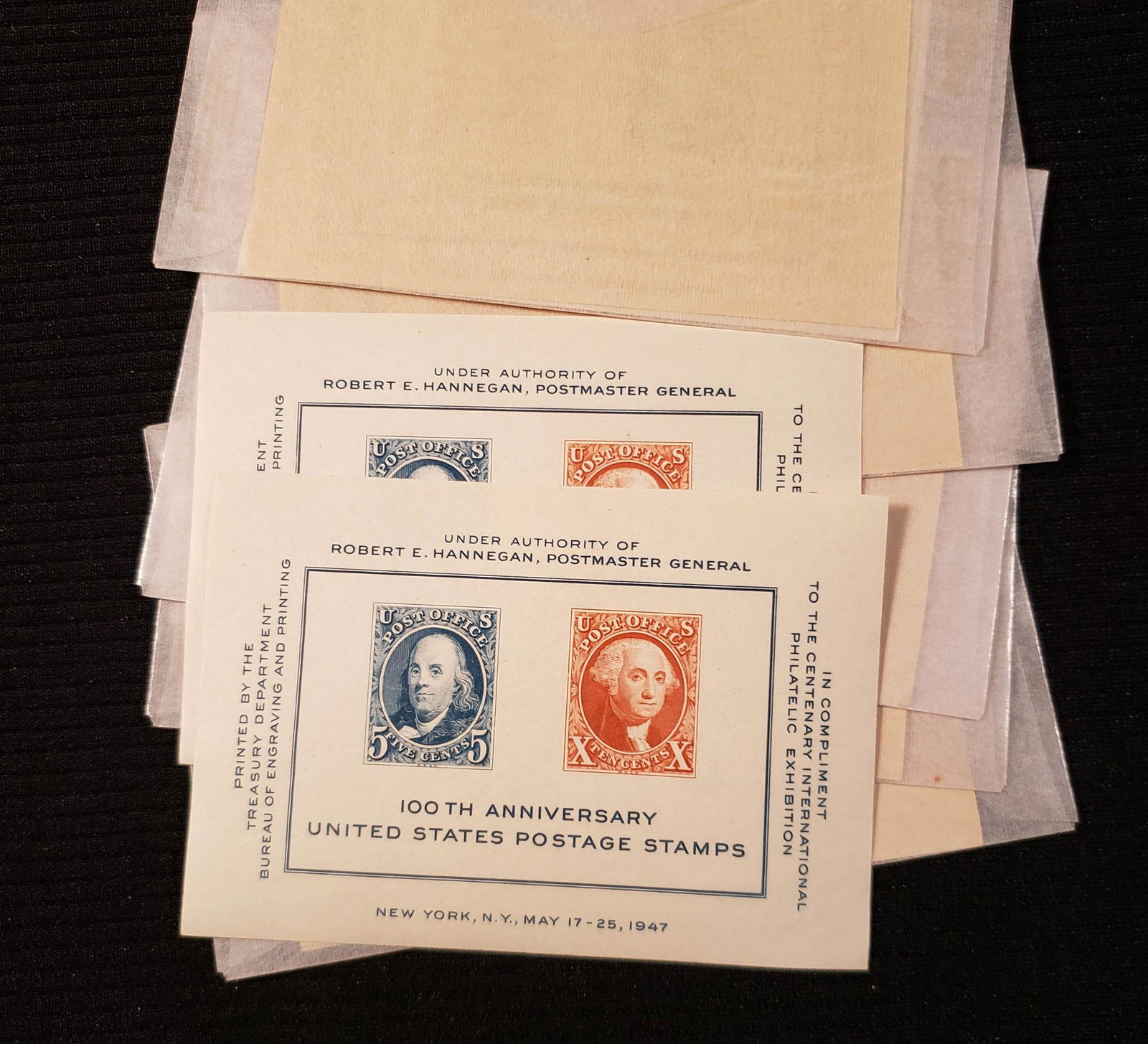 UNITED STATES POSTAGE STAMPS MINT PLATE BLOCKS (1 of 1)