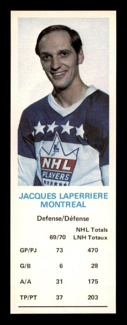 1970 Dads Cookies #69 Jacques Laperriere (1 of 2)