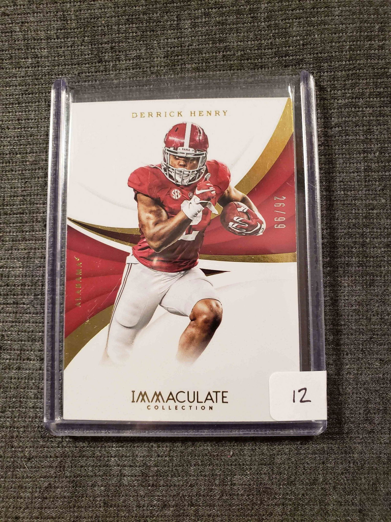 PANINI IMMACULATE COLLECTION DERRICK HENRY (1 of 2)