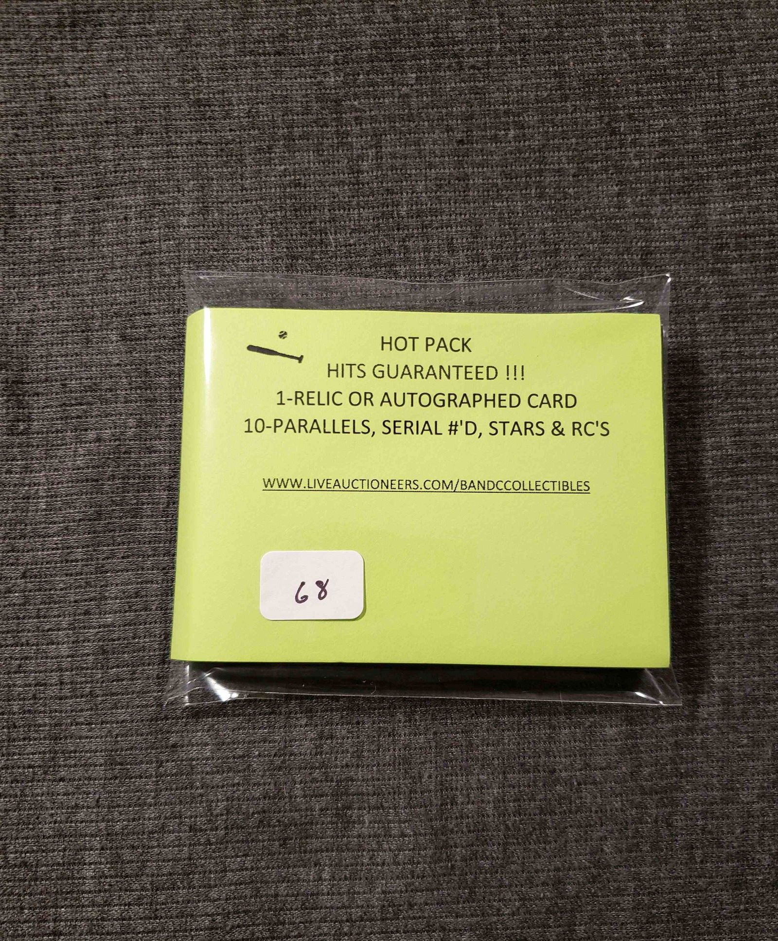 BASEBALL HOT PACK WITH HITS IN EVERY PACK ! (1 of 1)