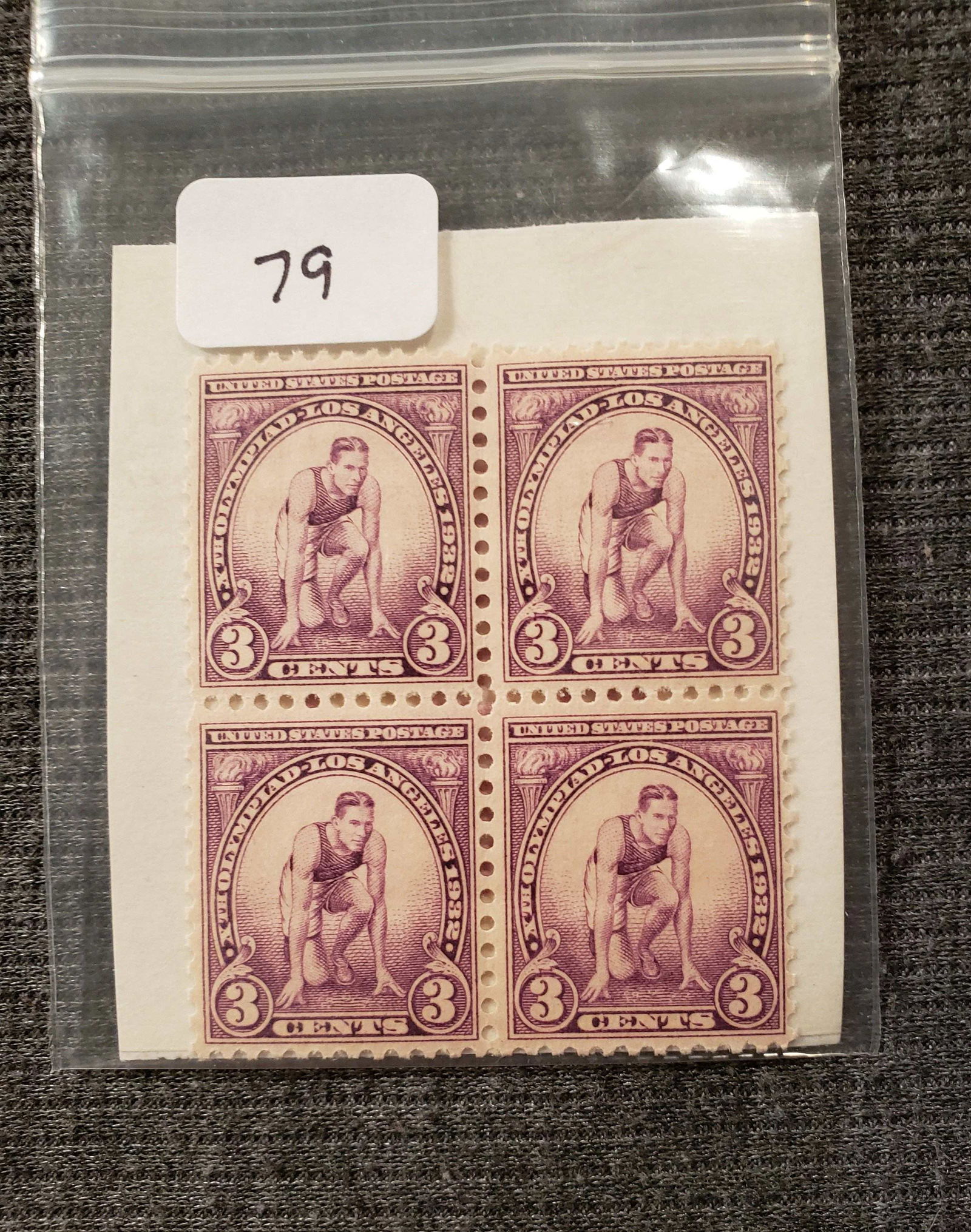 RARE LOS ANGELES SUMMER GAMES MINT STAMPS (1 of 2)