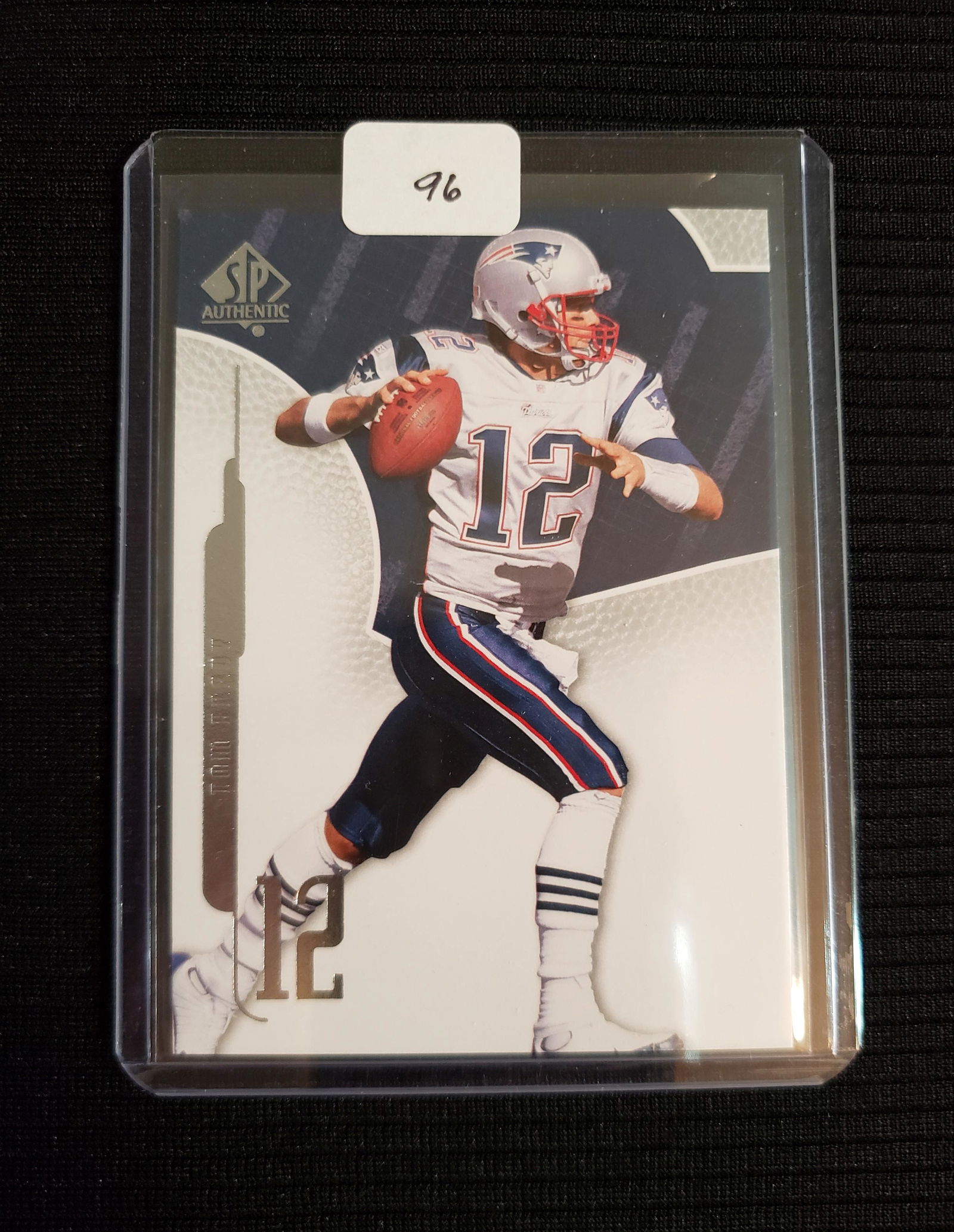 2008 SP AUTHENTIC TOM BRADY NEW ENGLAND PATS (1 of 1)