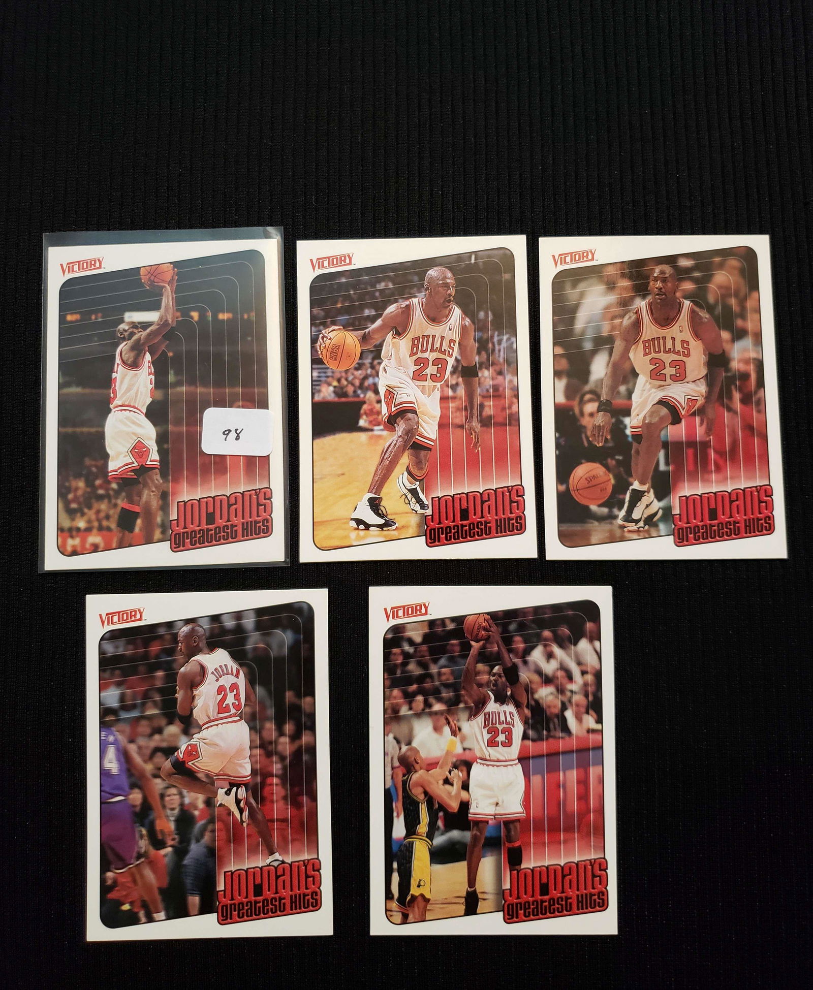 MICHAEL JORDANS GREATEST HITS INSERT CARDS (1 of 1)