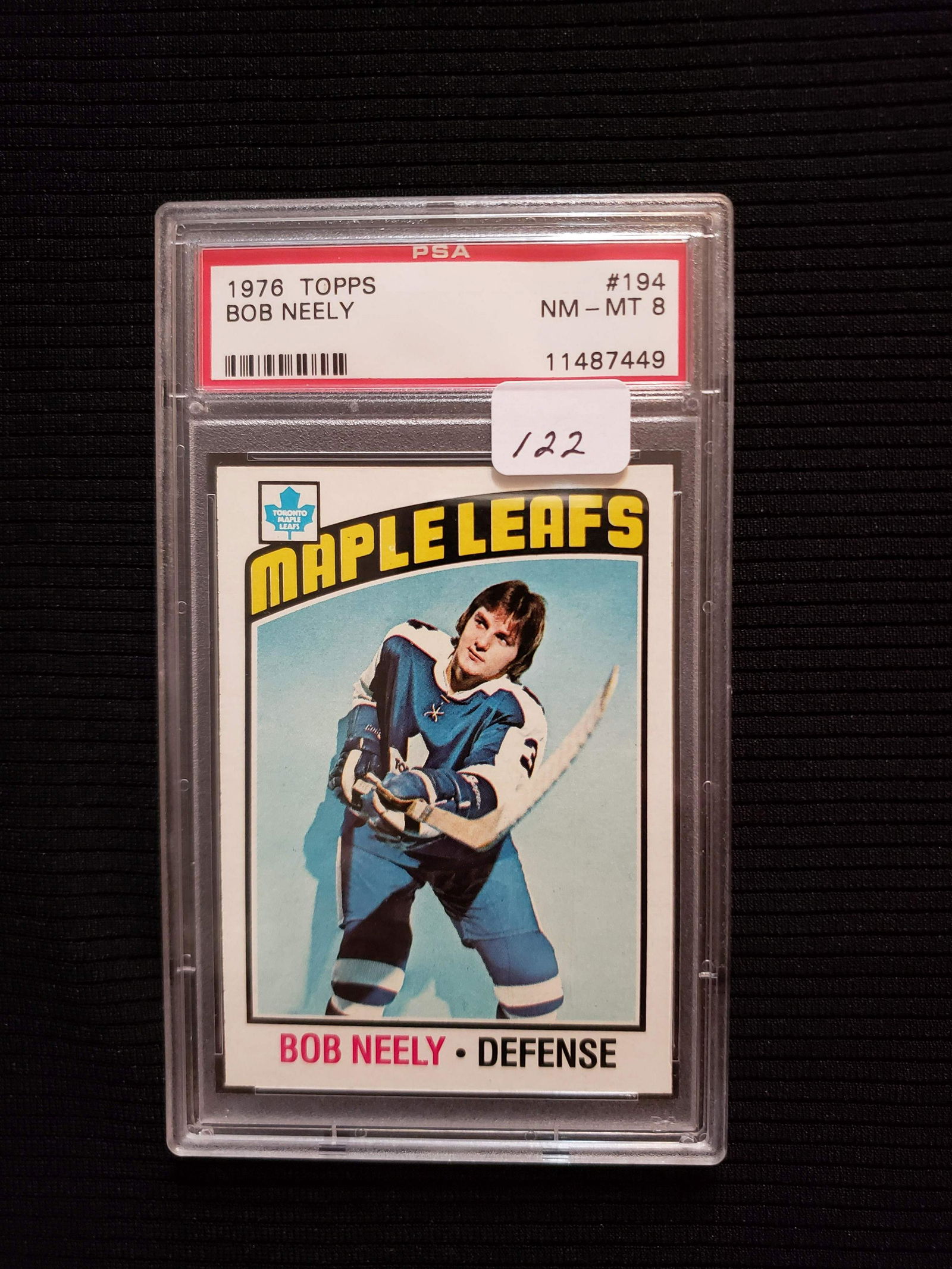 PSA GRADED VINTAGE HOCKEY CARD (1 of 2)