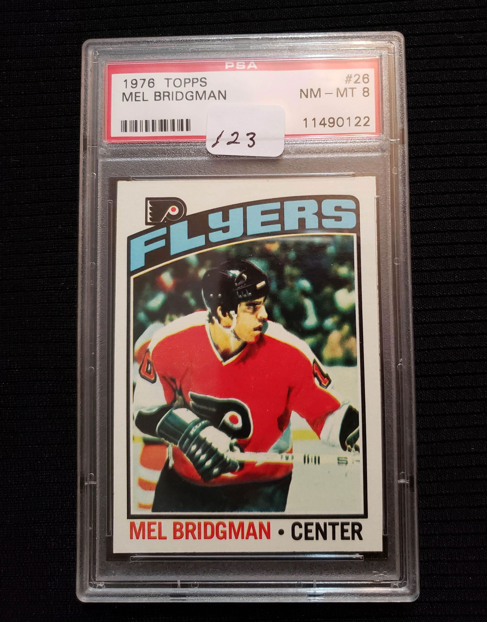 PSA GRADED VINTAGE HOCKEY CARD (1 of 2)
