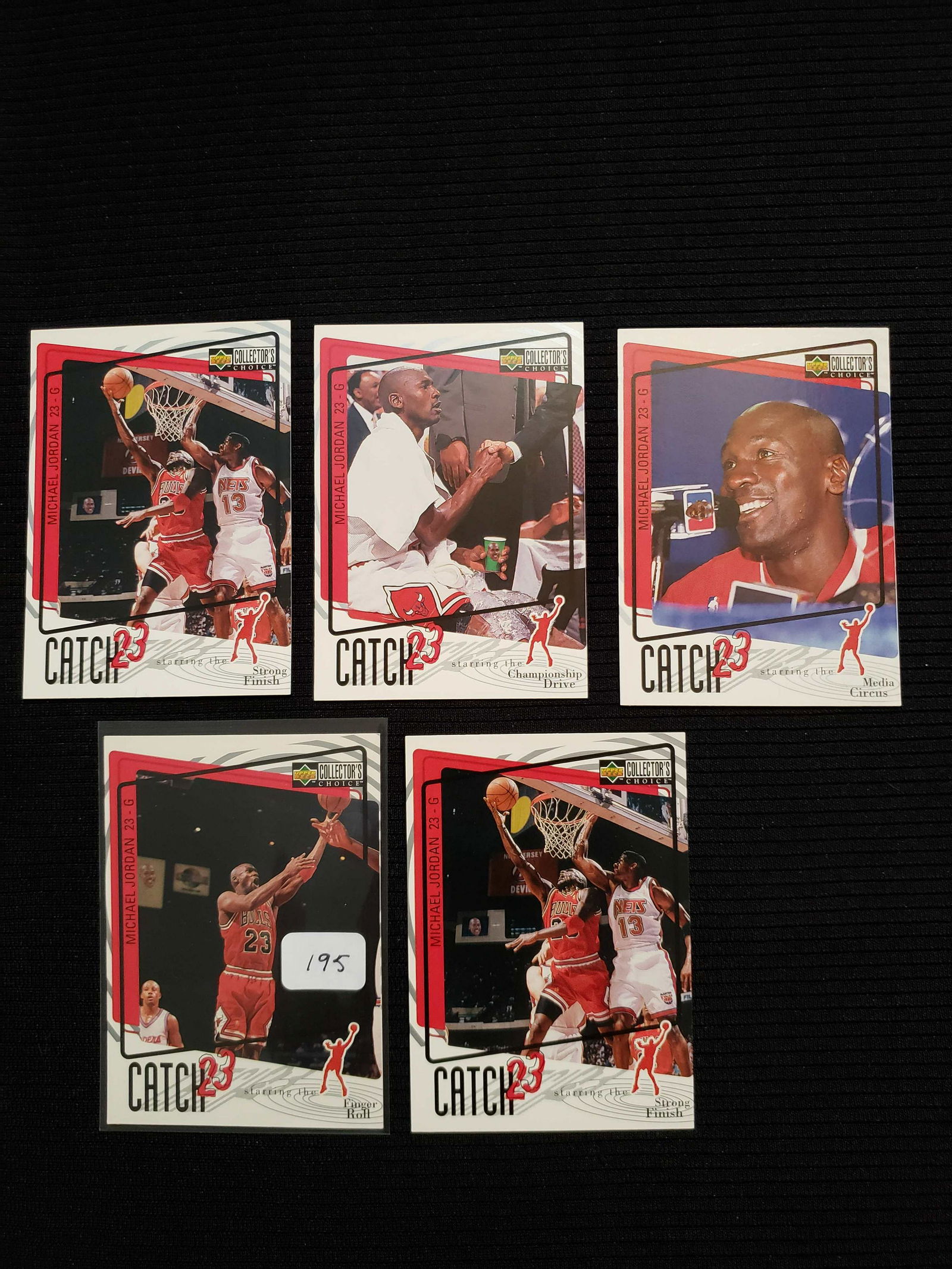 UPPER DECK CATCH 23 MICHAEL JORDAN CARDS (1 of 1)