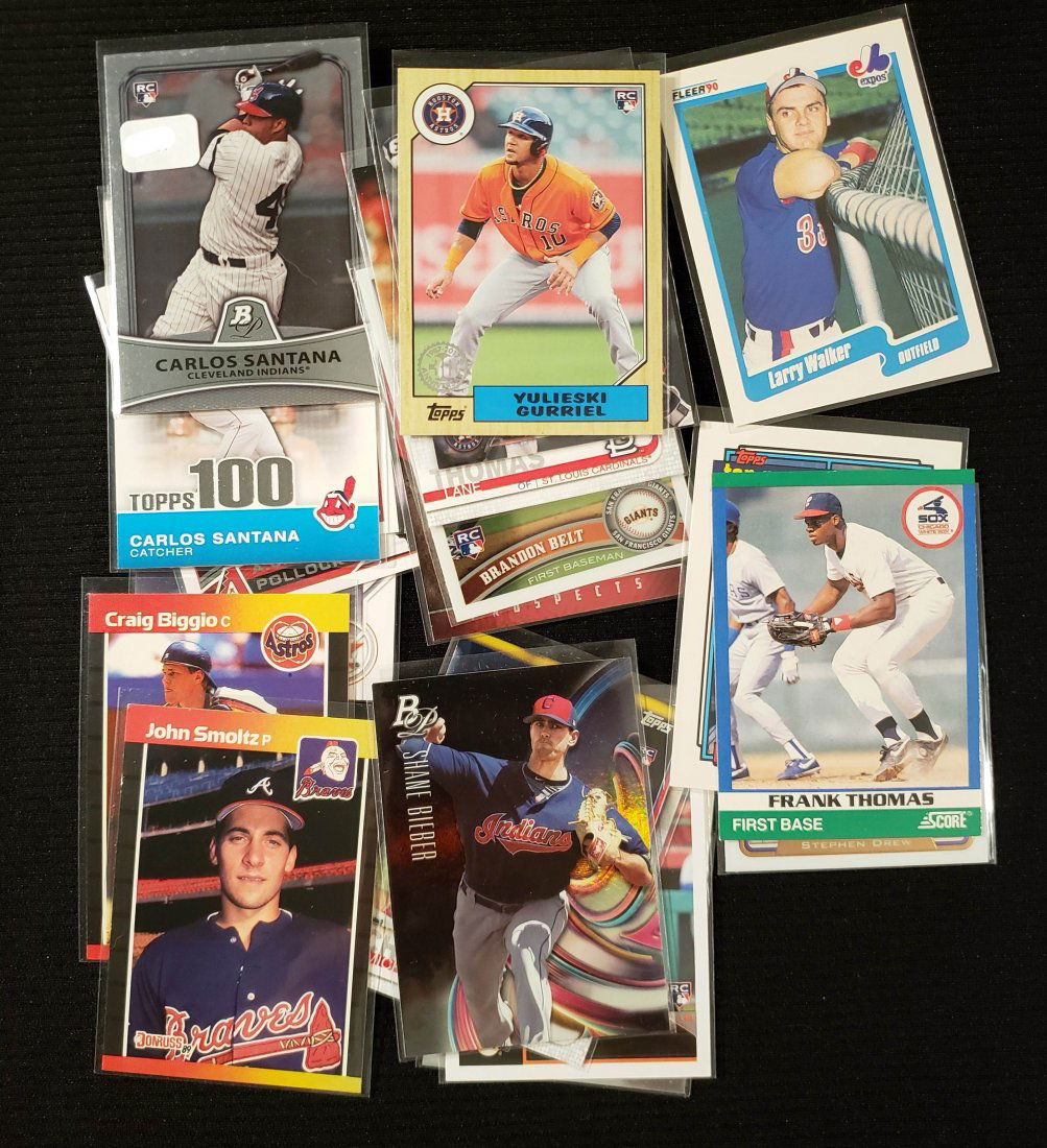 LOT OF 20 BETTER ROOKIE BASEBALL CARDS (1 of 1)