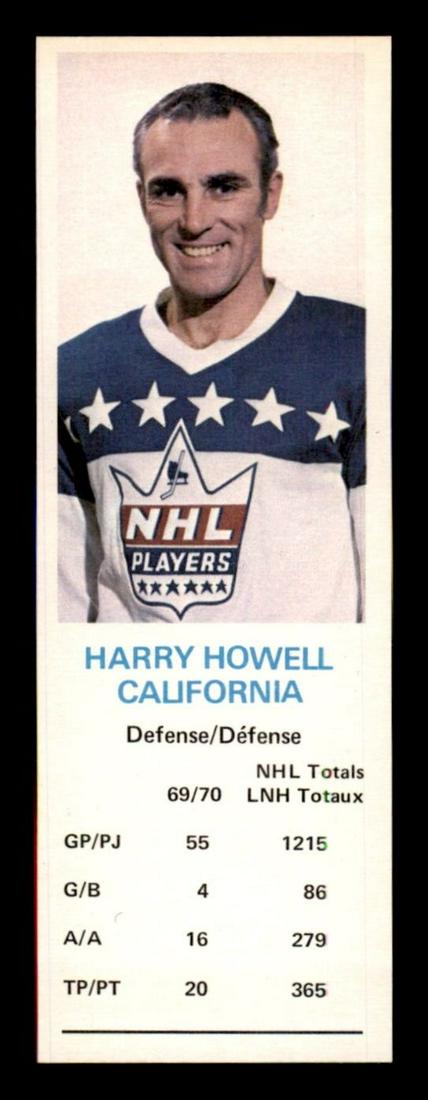 DAD'S COOKIES 1970 CANDY BAR INSERT HOCKEY CARDS HOF (1 of 2)