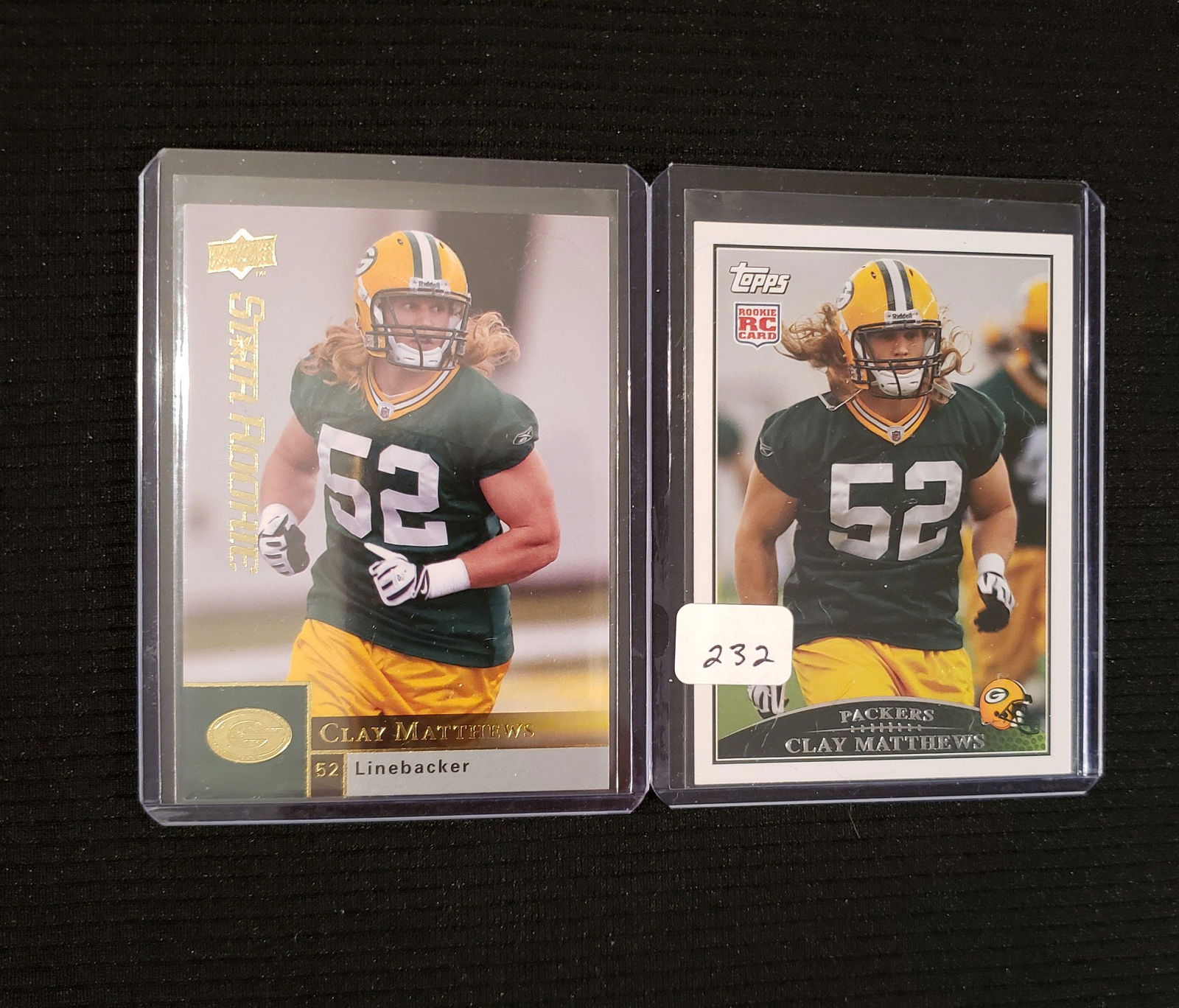 LOT OF 2 CLAY MATTHEWS ROOKIE CARDS (1 of 1)