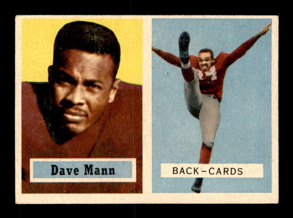 1957 TOPPS FOOTBALL CARD: #50 Dave Mann 1957 Topps Football Card