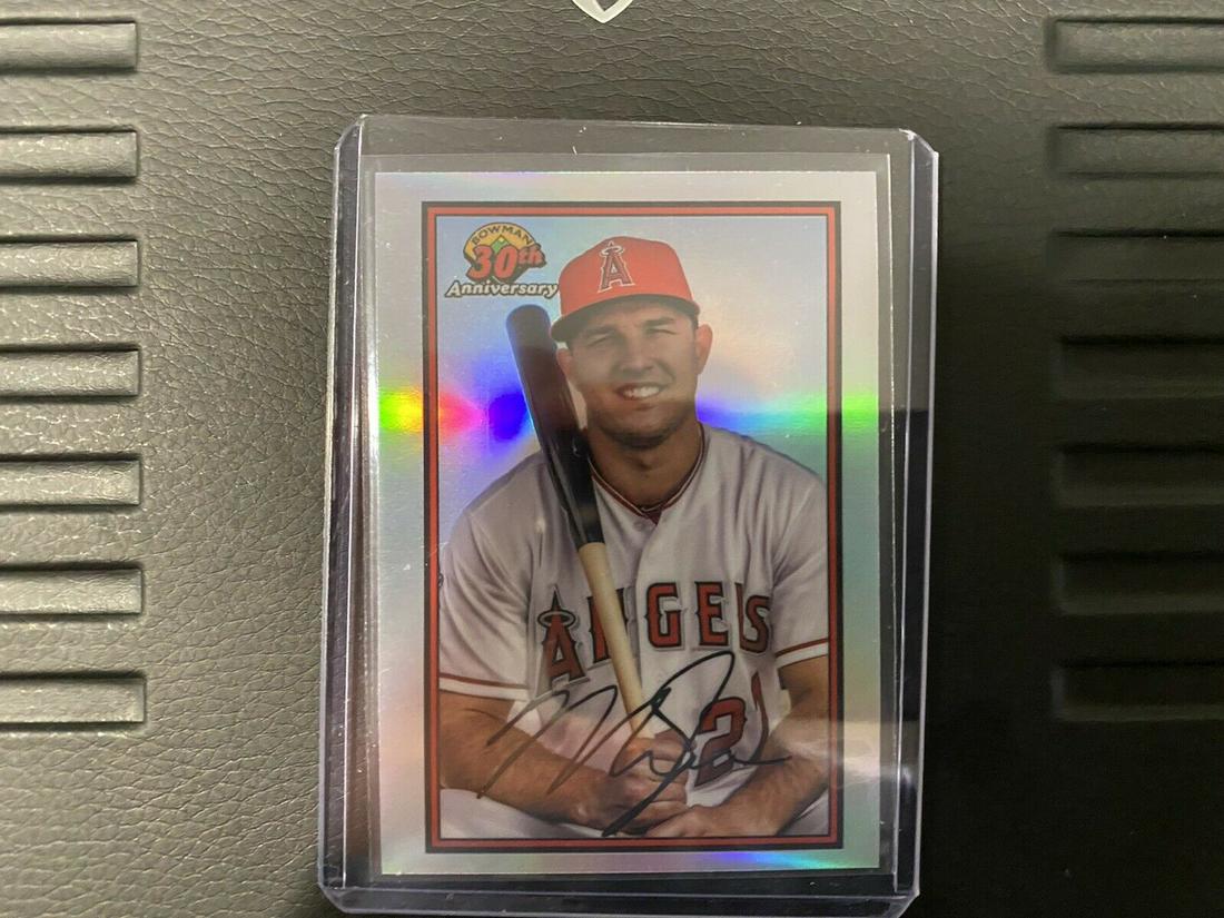 2019 Bowman Mike Trout 30th Anniversary Refractor (1 of 2)