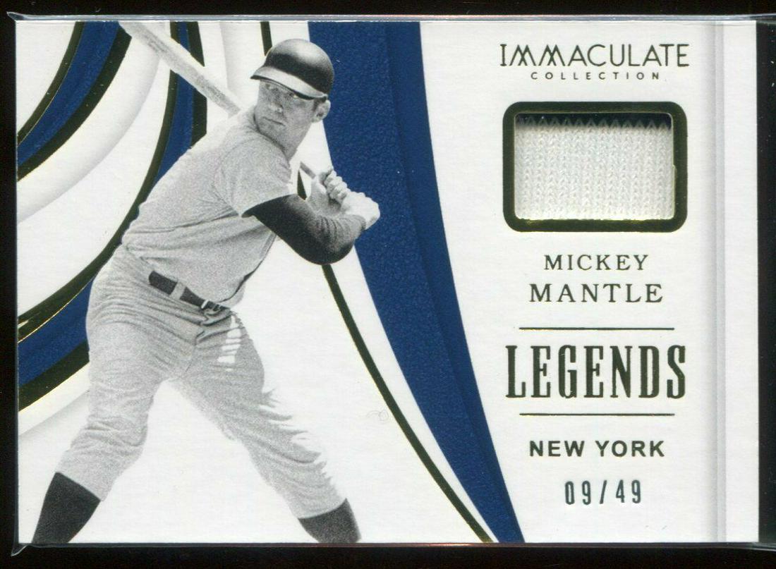 MICKEY MANTLE YANKEES SSP #'D MEMORABILIA CARD (1 of 1)