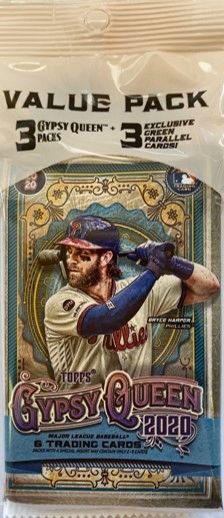 2020 TOPPS GYPSY QUEEN BASEBALL FAT PACK: TOPPS POPULAR GYPSY QUEEN SERIES FIND 2020 TOP ROOKIES, VARIATIONS AND MINIS
