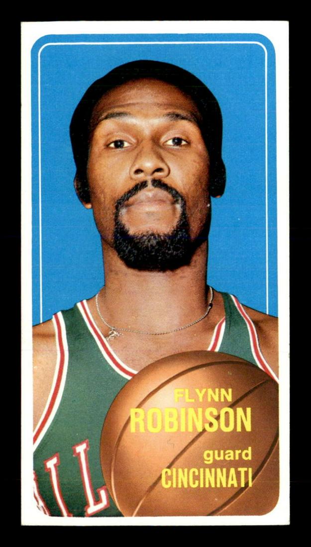 VINTAGE 1970 TOPPS TALL BOYS BASKETBALL CARDS: 1970 Topps #40 Flynn Robinson Cincinnati Royal