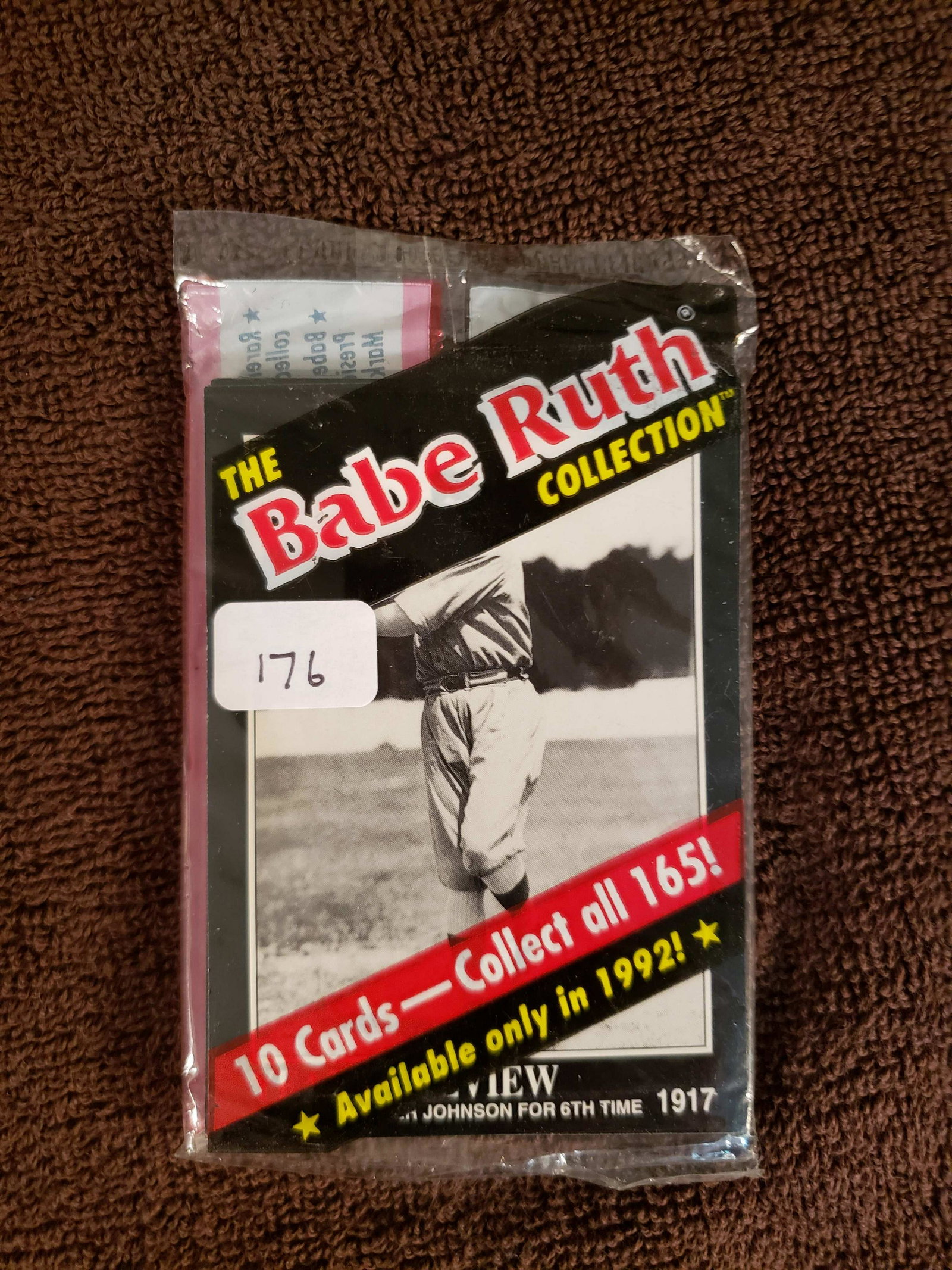 1992 BABE RUTH COLLECTION SEALED PAK: 1992 BABE RUTH COLLECTION SEALED PAK