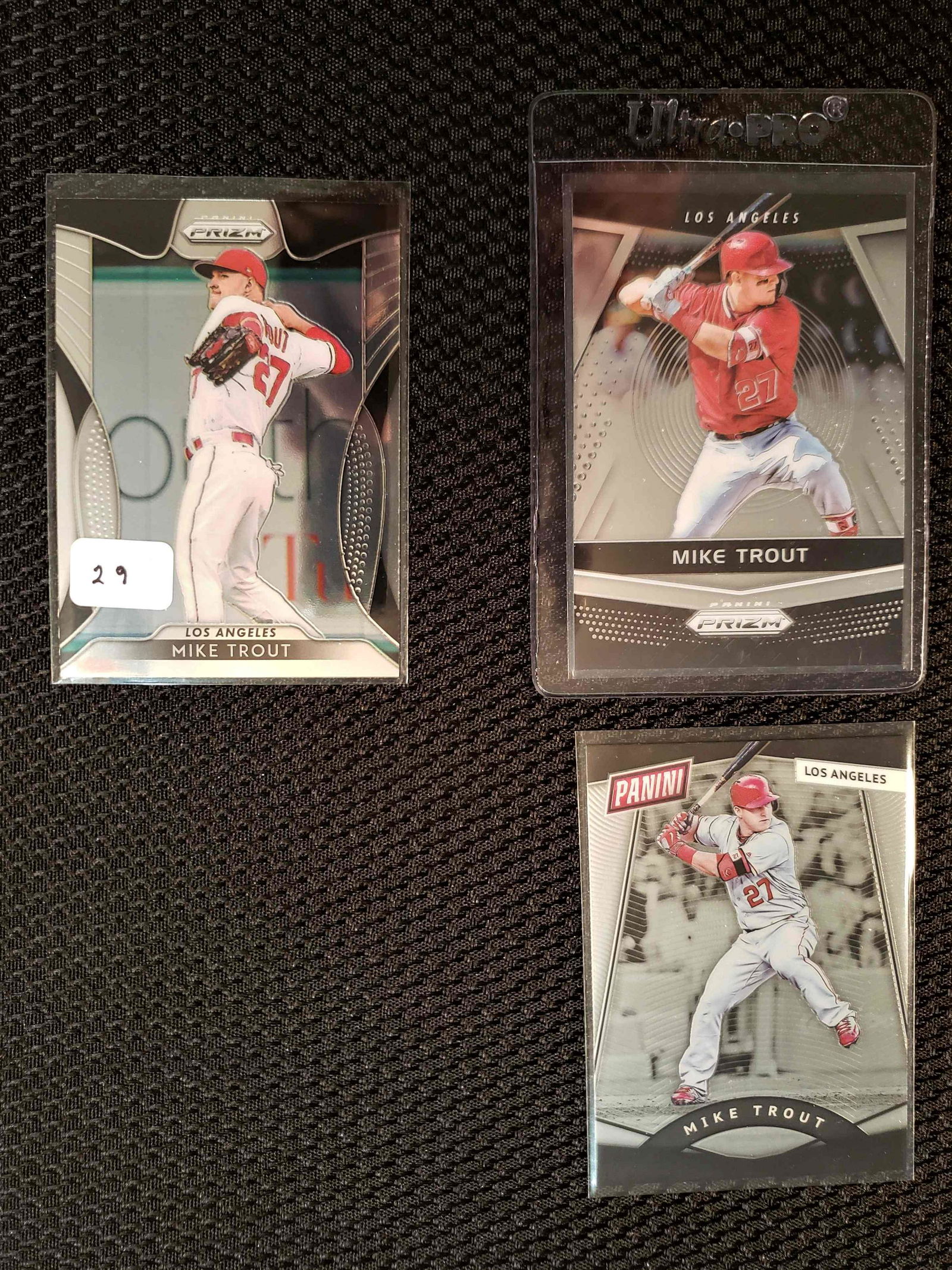 MIKE TROUT PANINI PRIZM CARDS (1 of 1)