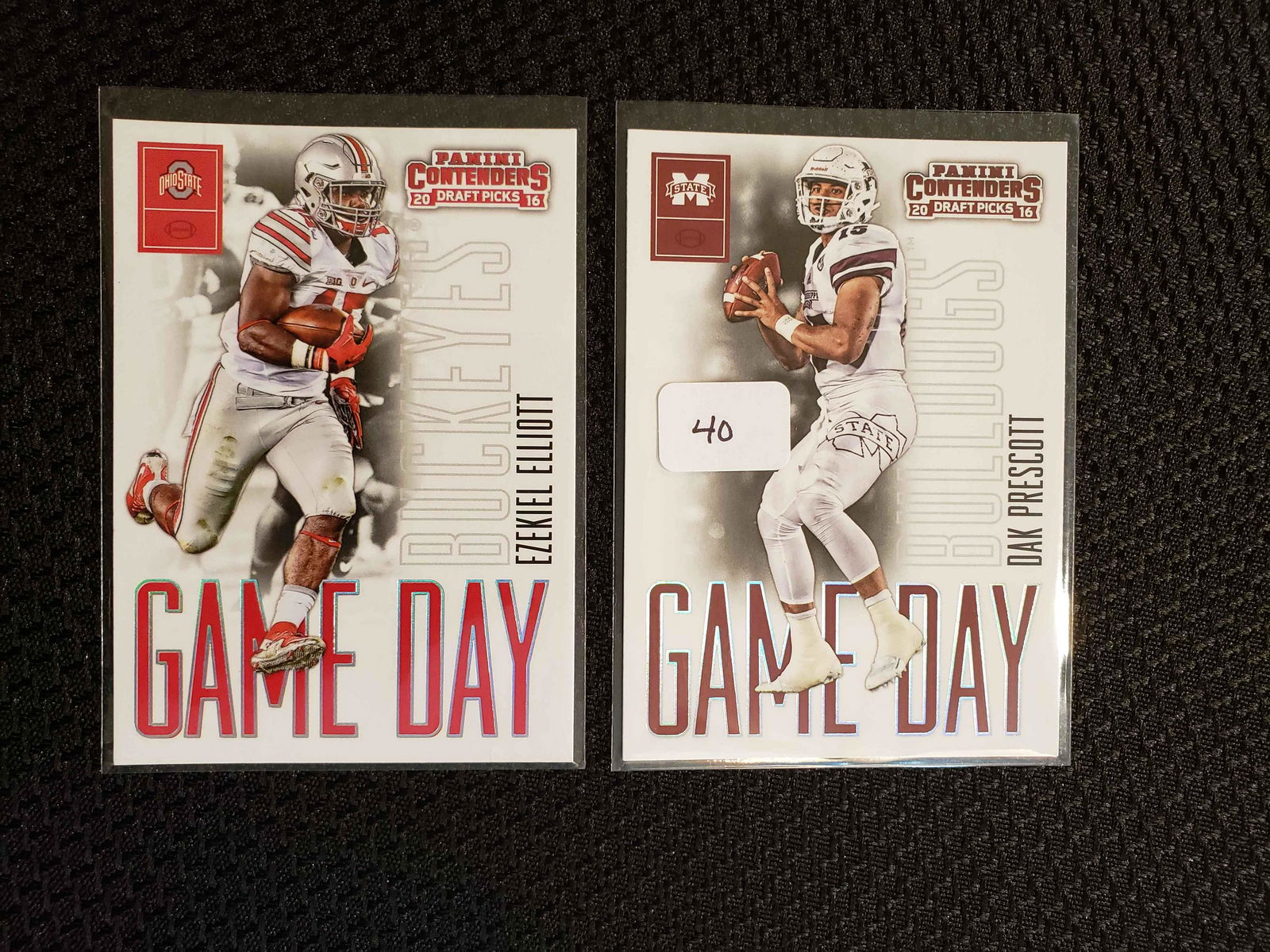 DAK PRESCOTT AND EZEKIEL ELLIOT ROOKIE CARDS (1 of 1)
