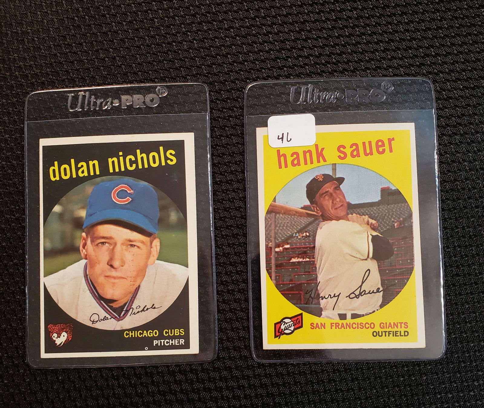 HIGH GRADE 1959 TOPPS BASEBALL CARDS (1 of 2)