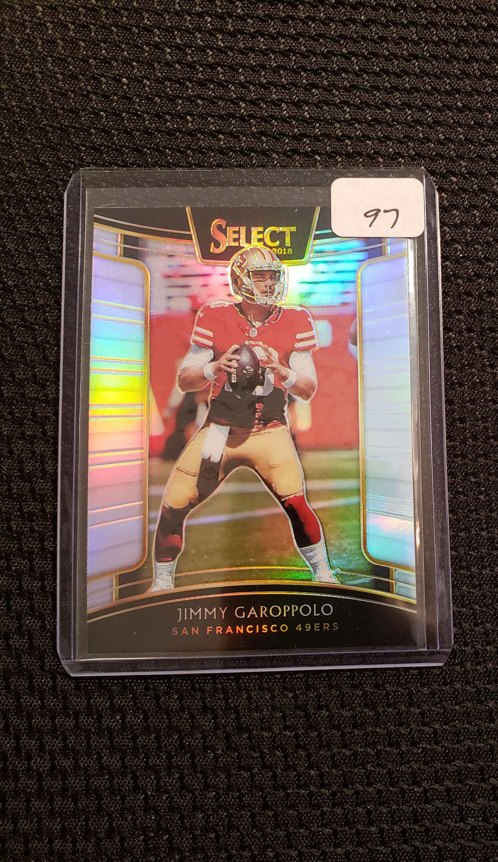 2018 PANINI SELECT JIMMY GAROPPOLO SILVER PRIZM SP (1 of 1)
