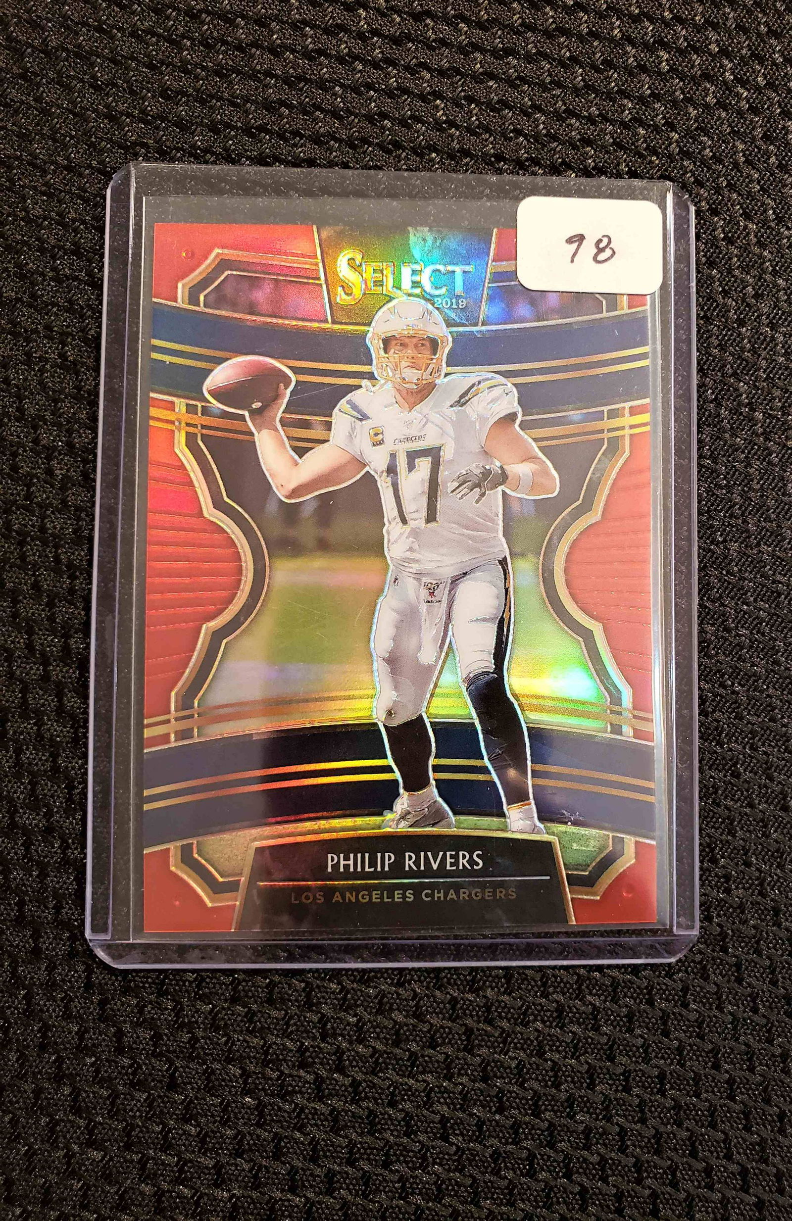 PHILIP RIVERS SELECT RED PRIZM #'D 04/99 (1 of 2)
