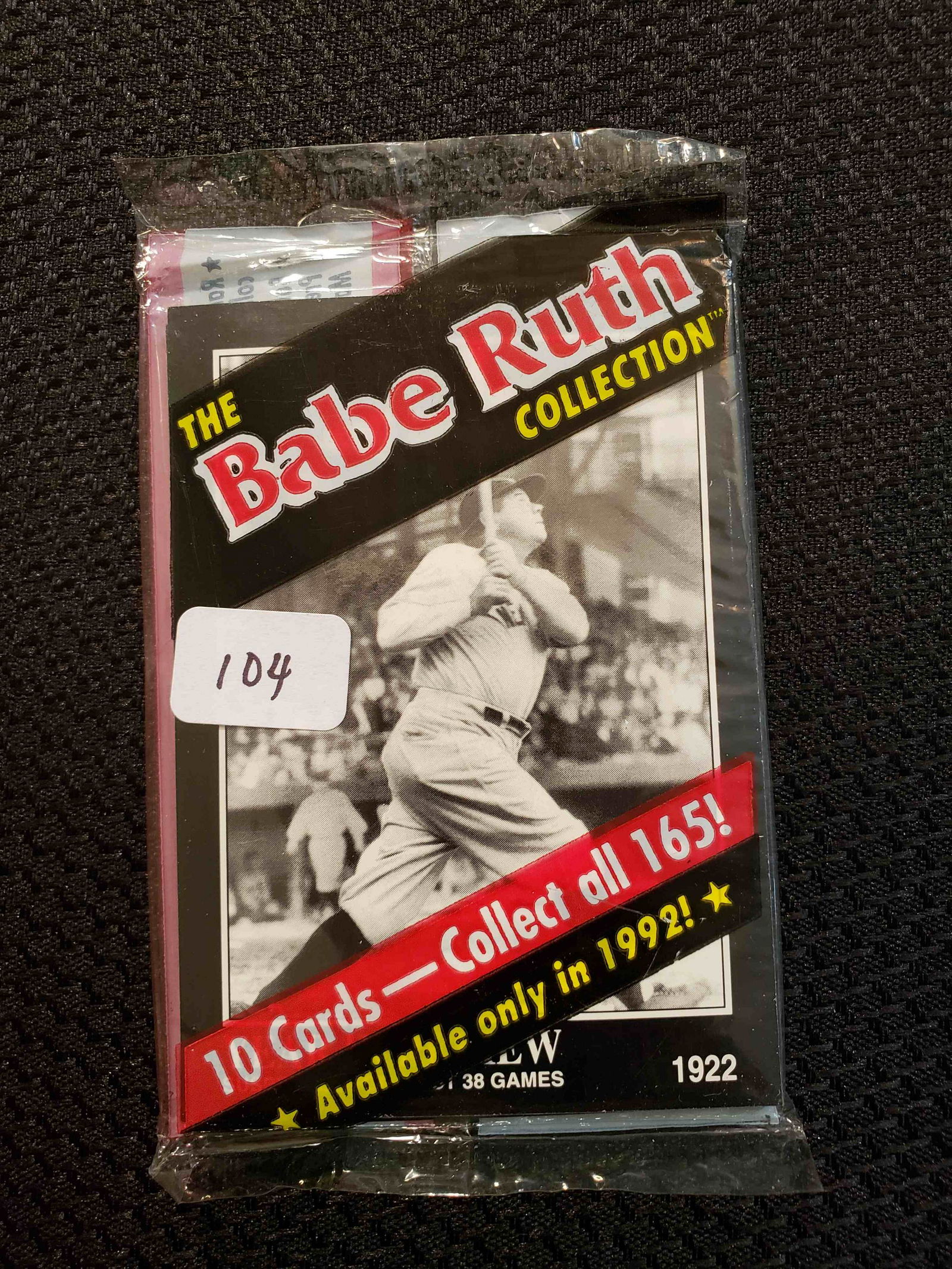 BABE RUTH COLLECTION UNOPENED PACK (1 of 1)