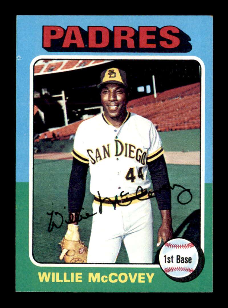 1975 Topps #450 Willie McCovey EXMT: 1975 Topps #450 Willie McCovey EXMT