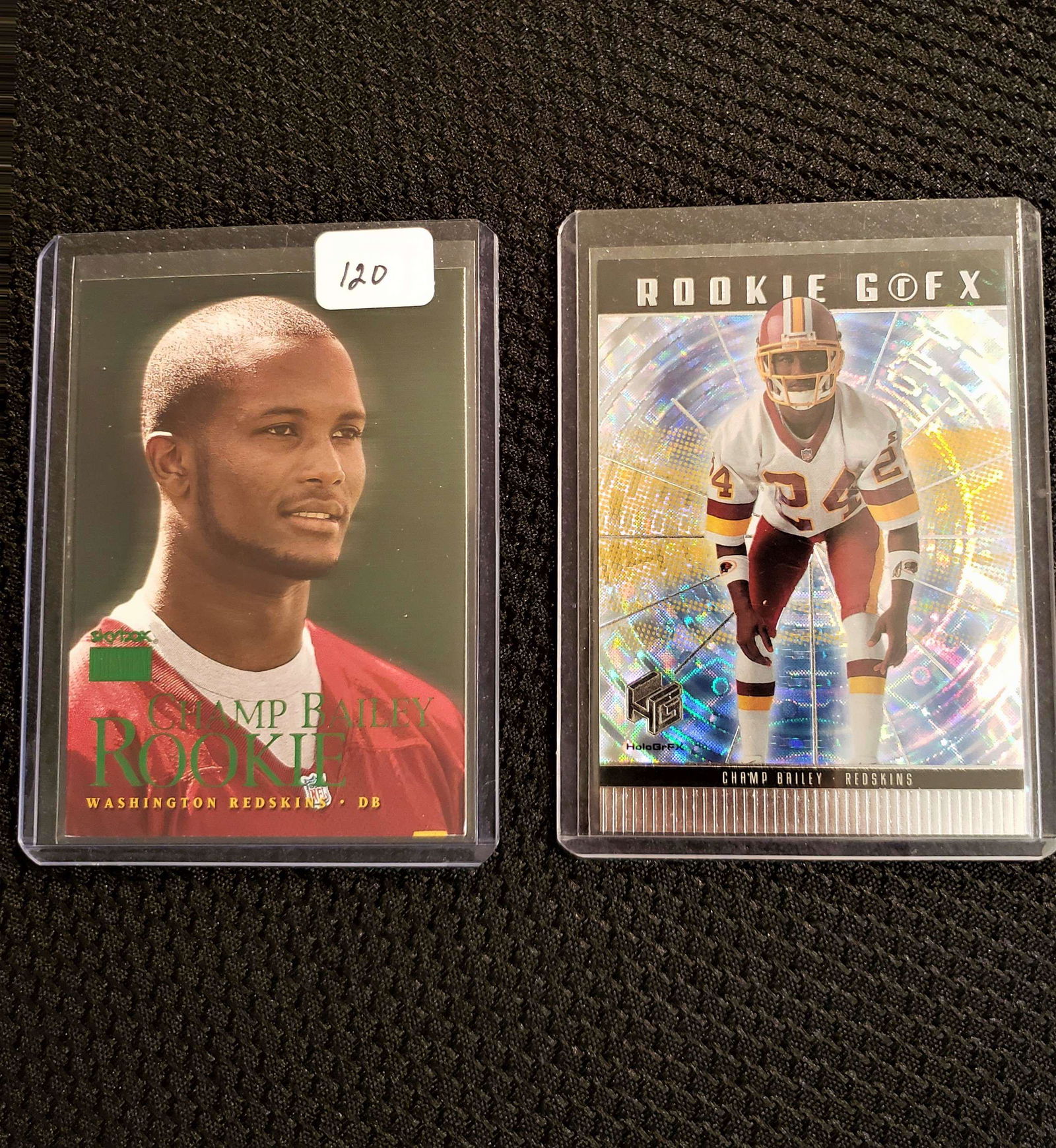 LOT OF 2 CHAMP BAILEY ROOKIE CARDS BRONCOS HOFER (1 of 1)