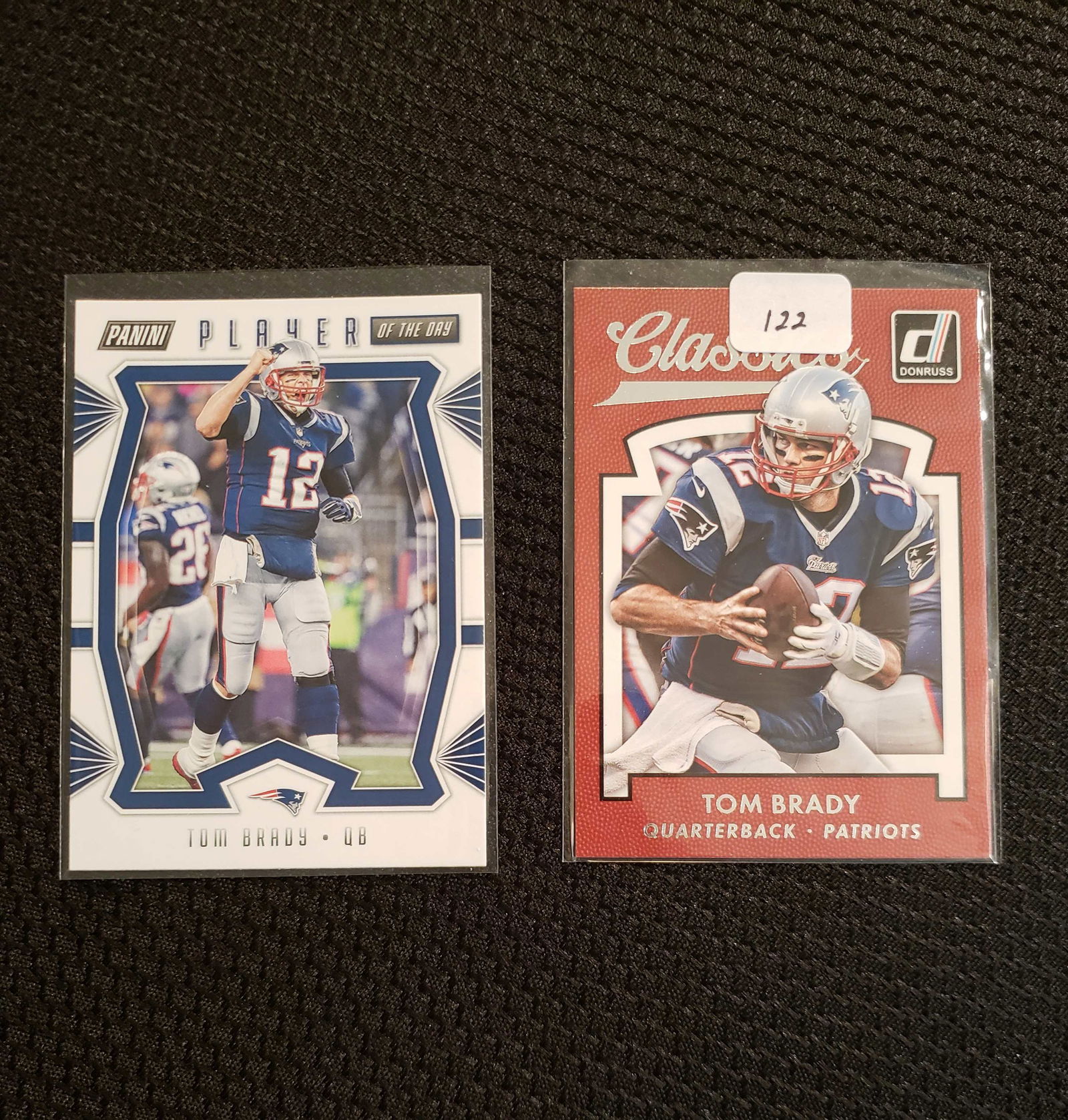 LOT OF 2 TOM BRADY INSERT CARDS (1 of 1)