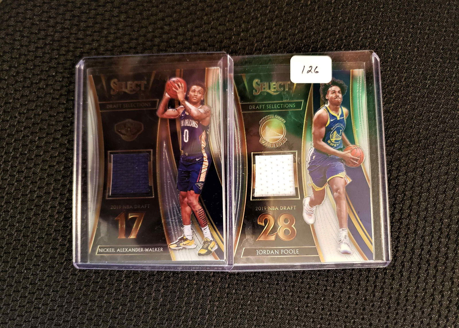 PANINI SELECT ROOKIE DRAFT SELECTIONS JERSEY CARDS (1 of 1)