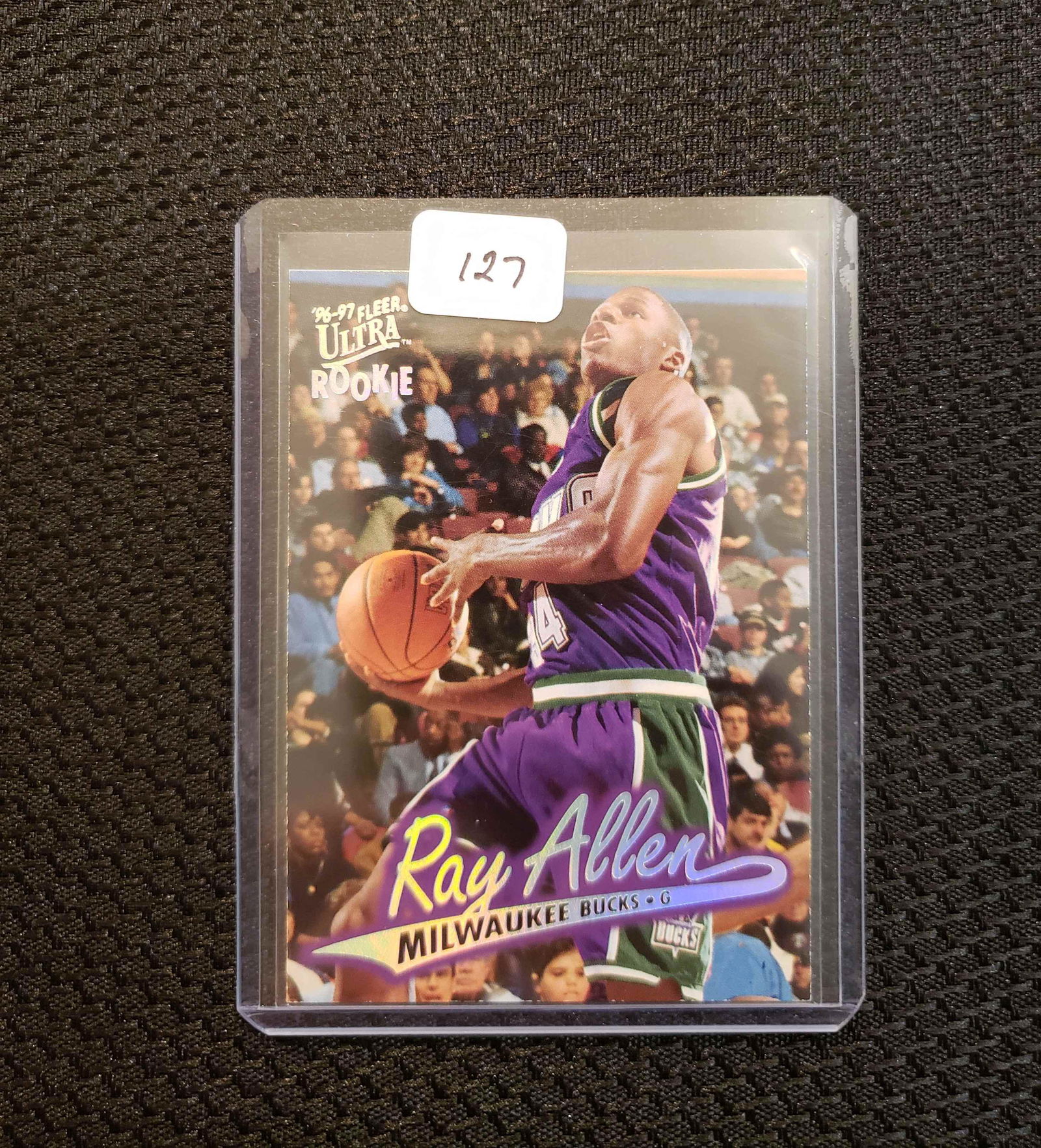 RAY ALLEN MILWAUKEE BUCKS ROOKIE CARD (1 of 2)
