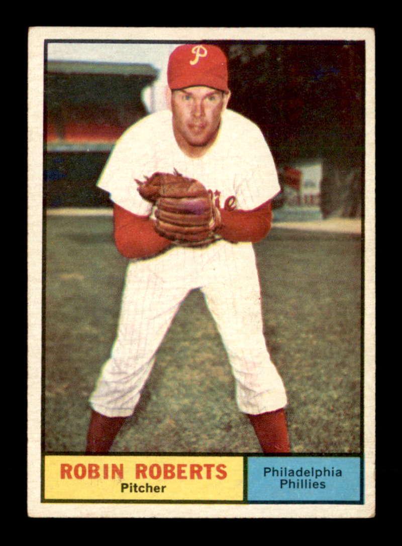 BETTER GRADE 1961 TOPPS BASEBALL STAR CARDS (1 of 1)