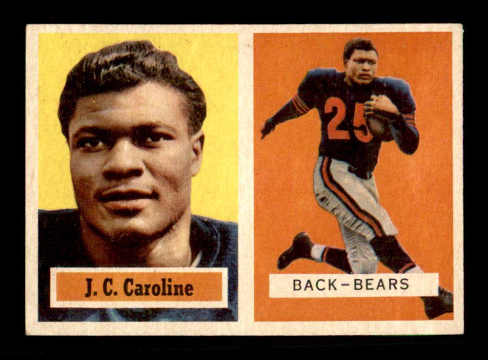 1957 Topps Football #79 J.C. Caroline RC EXMT: 1957 Topps Football #79 J.C. Caroline RC EXMT/EXMT+