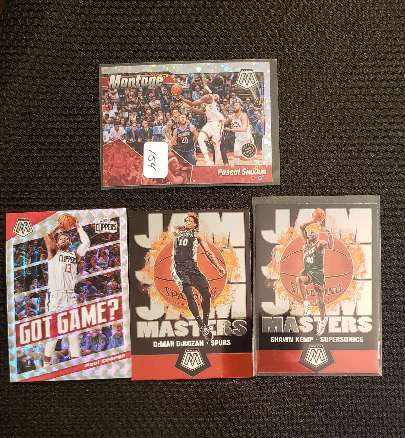 2019-20 PANINI MOSAIC INSERTS, SHORT PRINTS & PARALLELS (1 of 1)