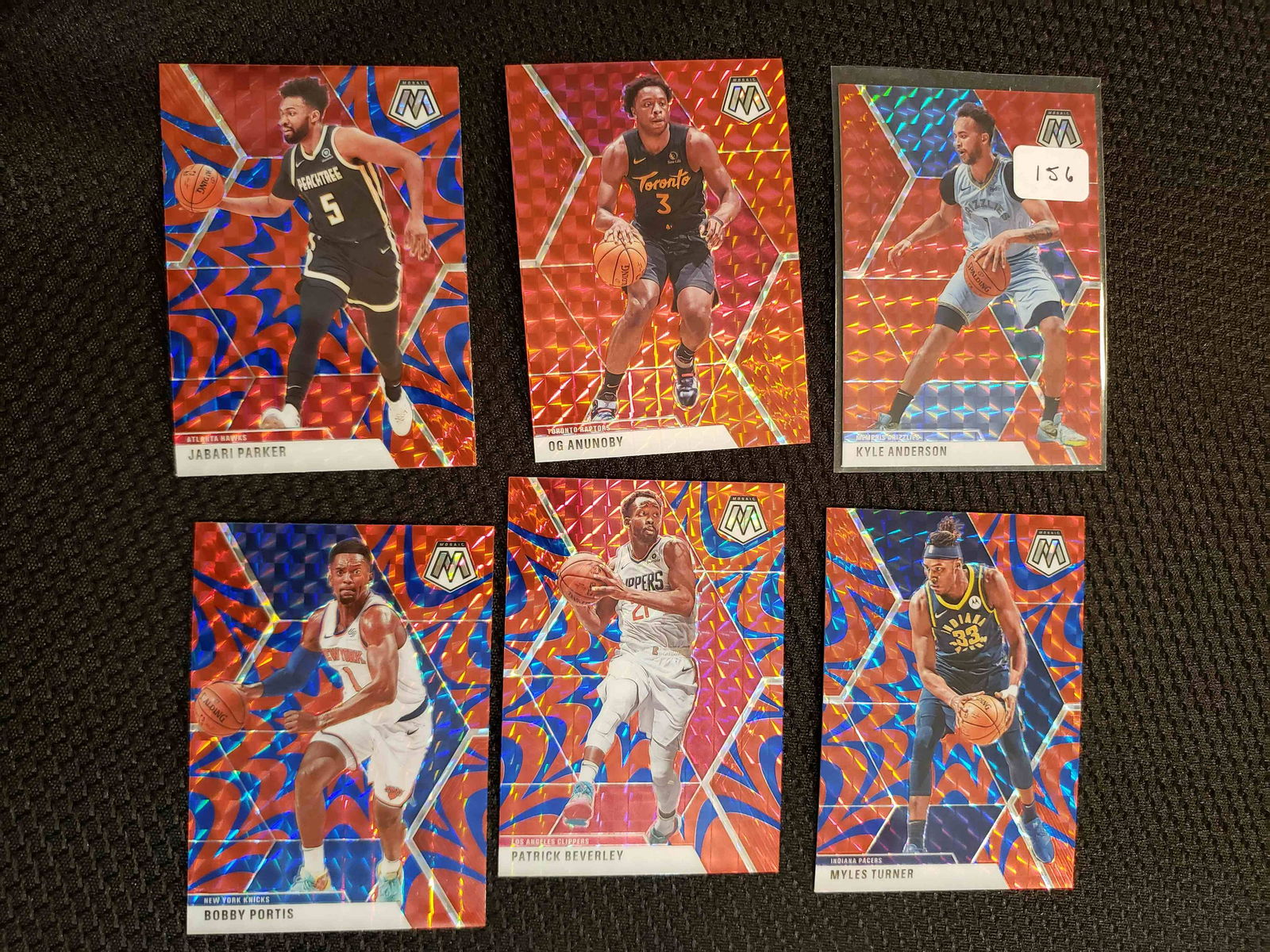 2019-20 PANINI MOSAIC RED PRIZM SP PARALLELS (1 of 1)