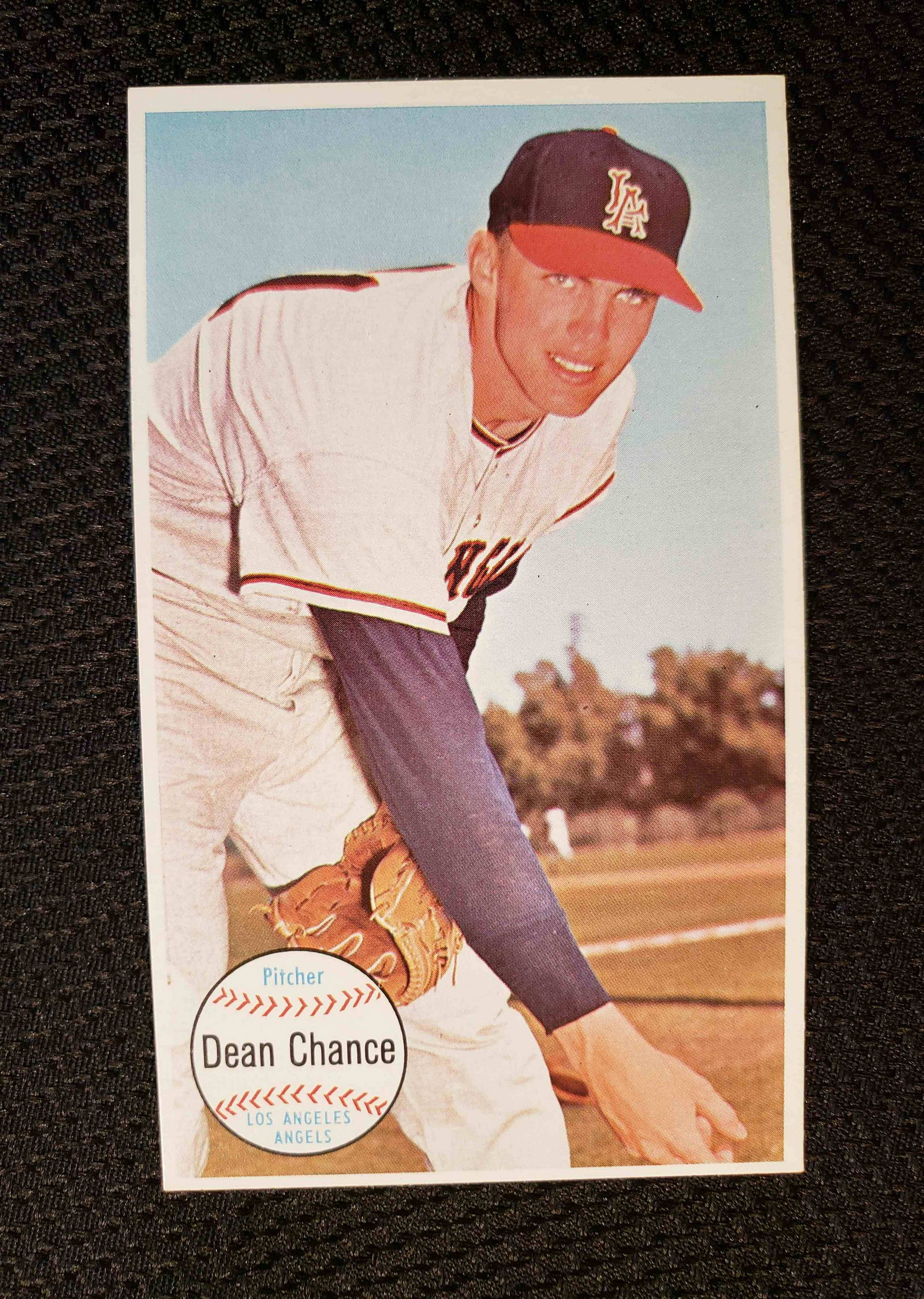 1964 TOPPS GIANTS DEAN CHANCE LA ANGELS: 1964 TOPPS GIANTS DEAN CHANCE LA ANGELS