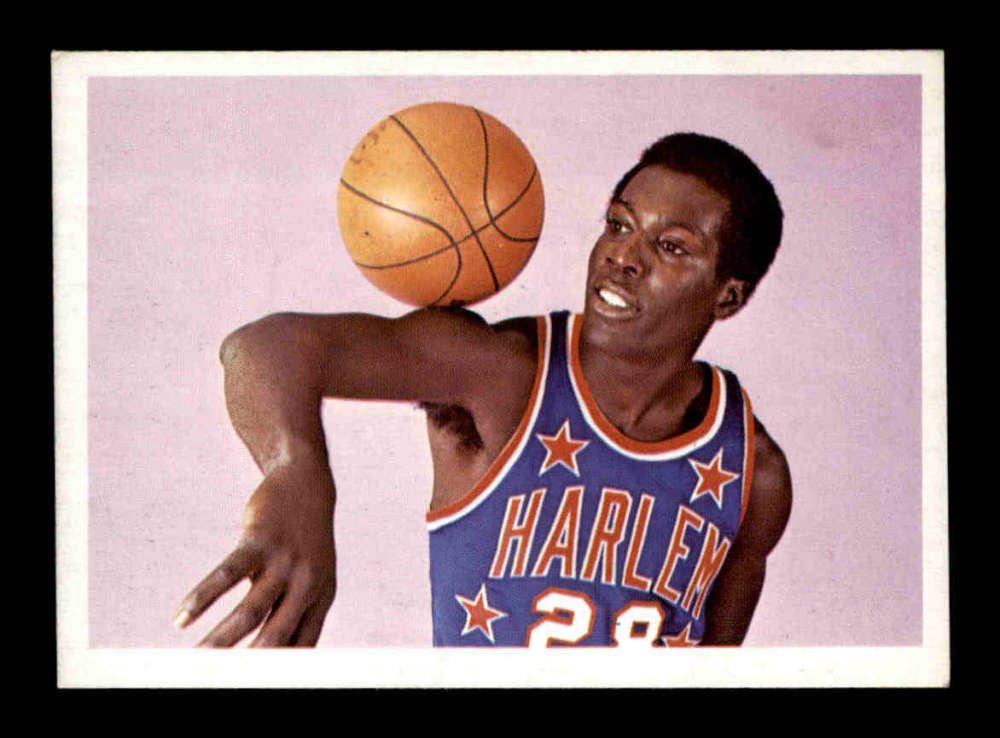VINTAGE 1970  HARLEM GLOBETROTTERS CARD (1 of 2)