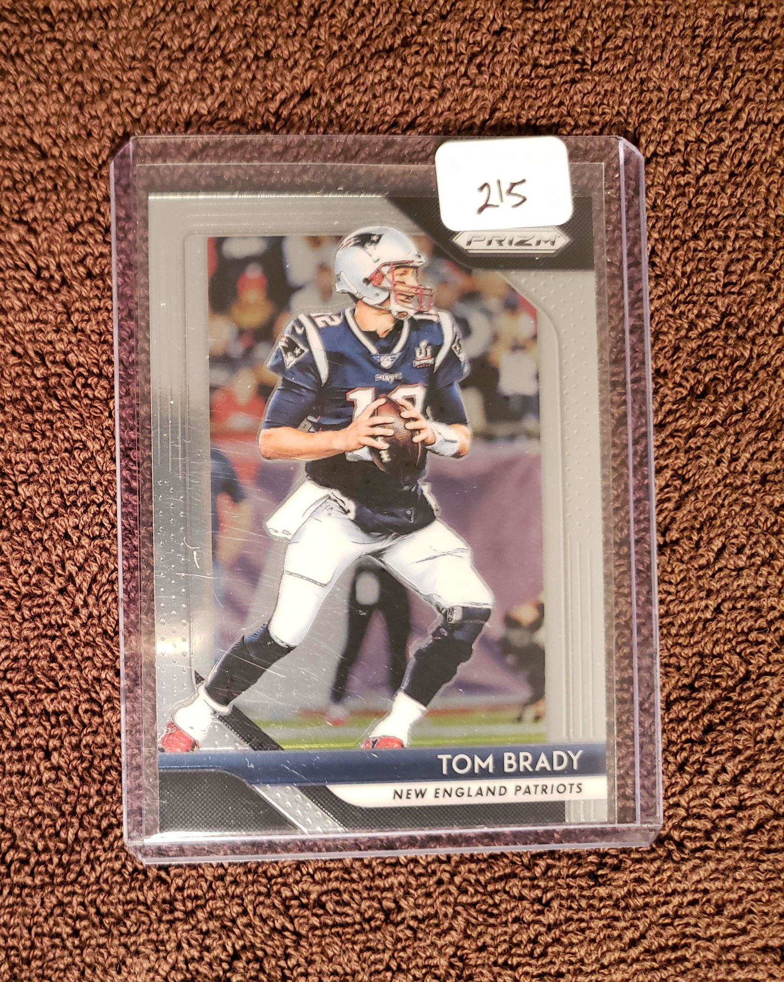 2018 PRIZM #69 TOM BRADY #TB12 (1 of 1)