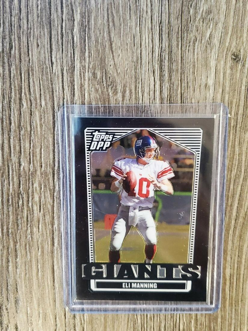 2007 Topps Draft Picks and Prospects (DPP) Chrome Black: 2007 Topps Draft Picks and Prospects (DPP) Chrome Black Eli Manning #48