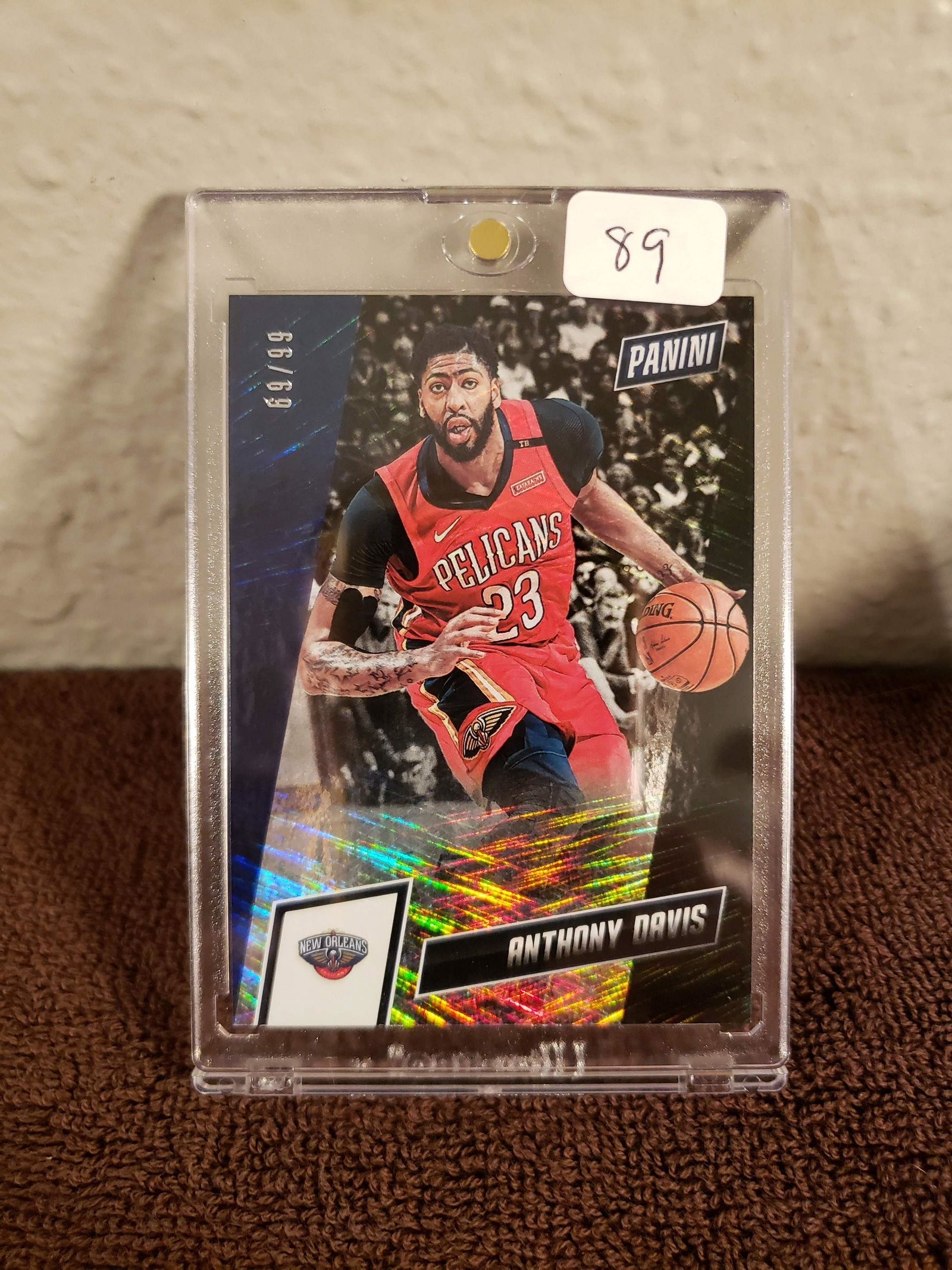 ANTHONY DAVIS PANINI THE NATIONAL #'D SP 69/99 IN ONE: ANTHONY DAVIS PANINI THE NATIONAL #'D SP 69/99